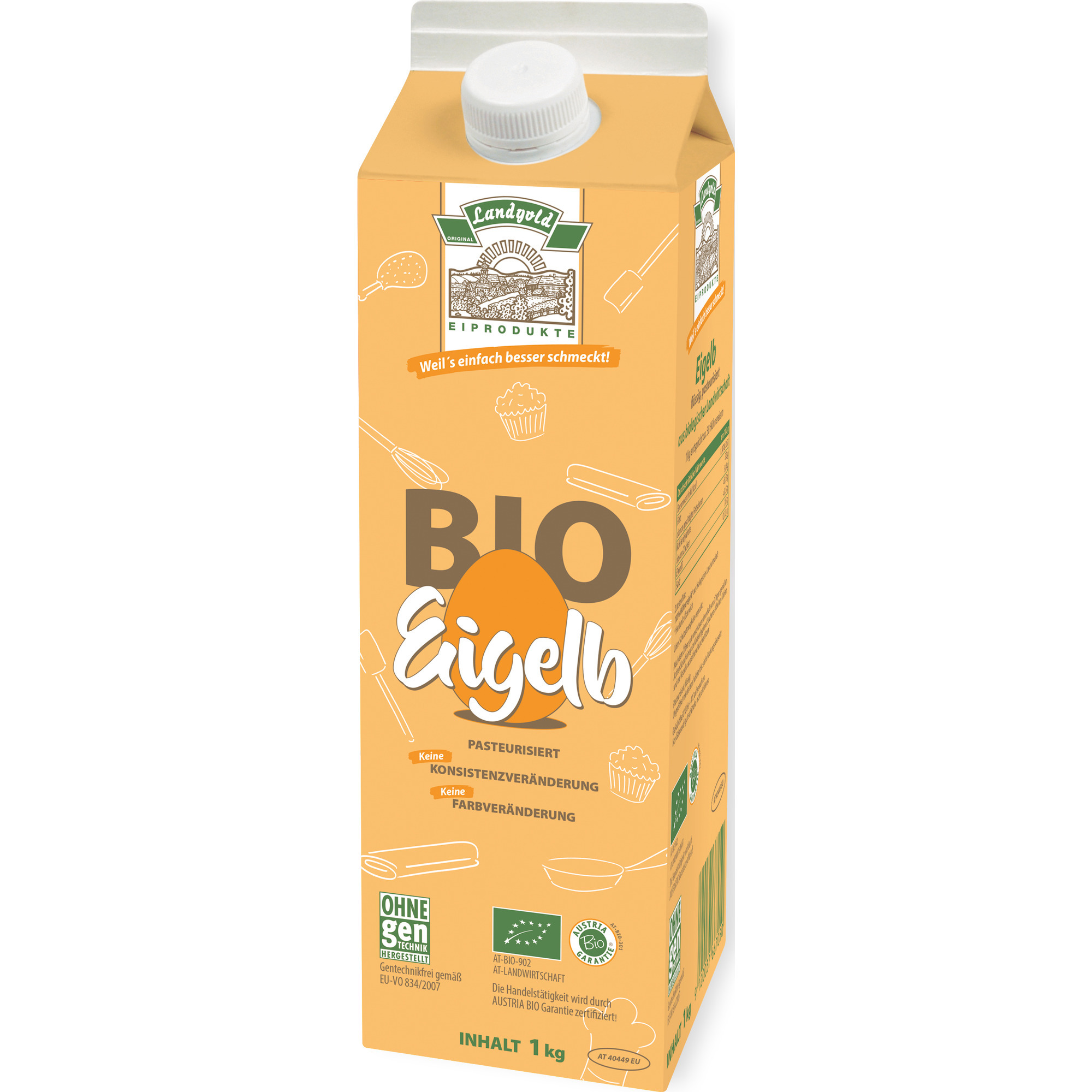 Landg. AMA Bio Eigelb pasteur. 1kg