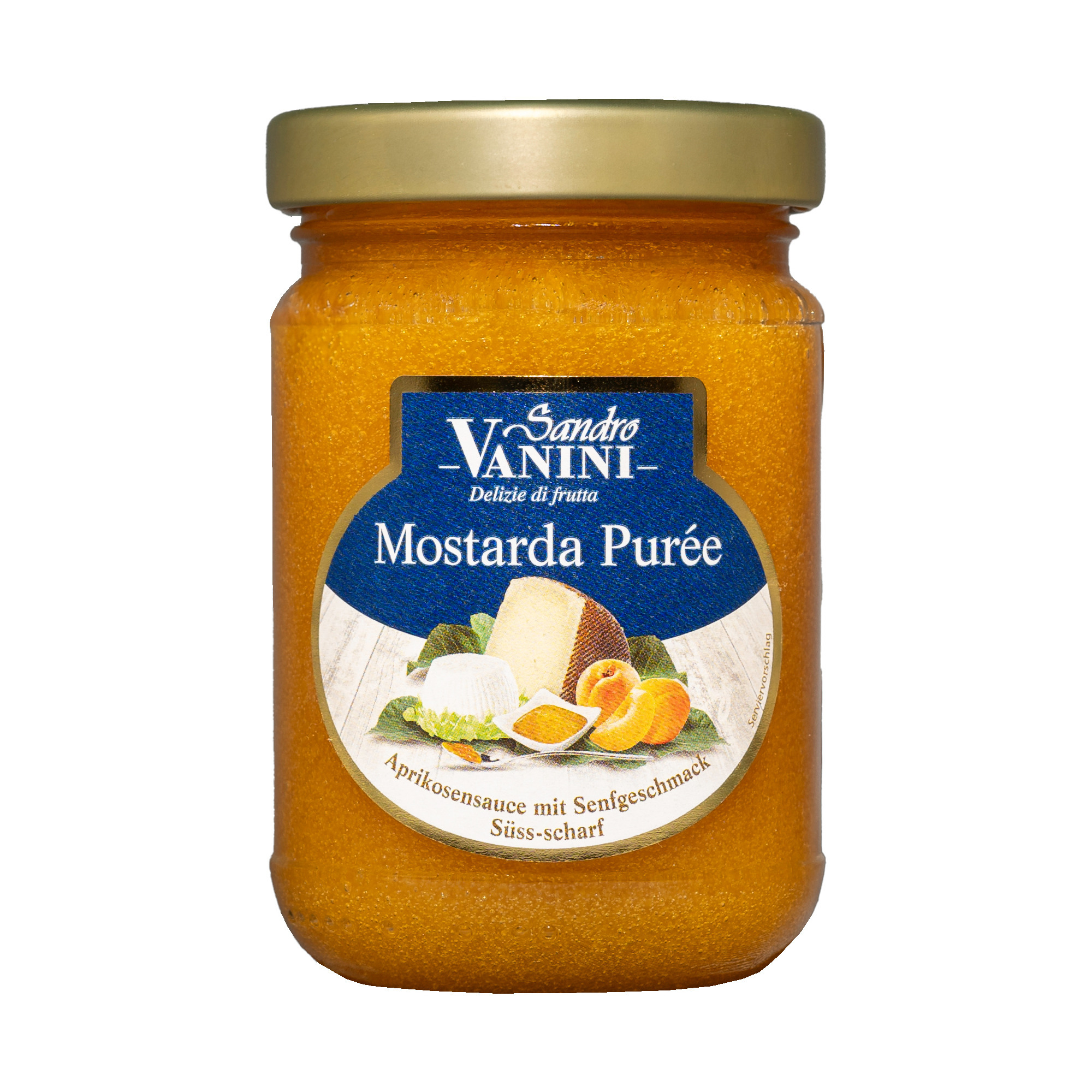 Vanini Senfsauce 140ml, Aprikose