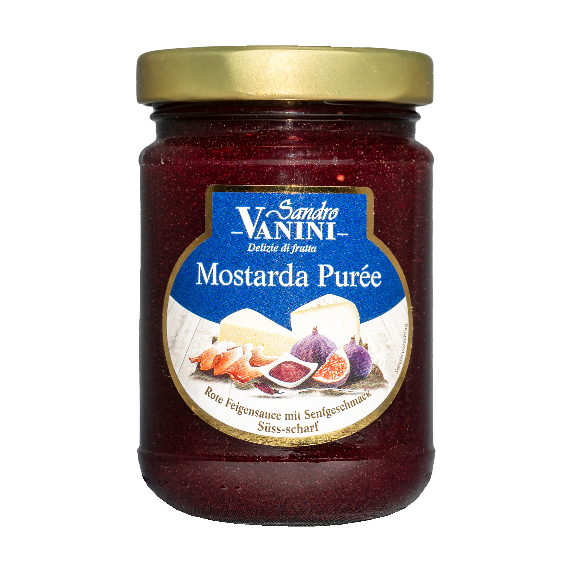 Vanini Senfsauce 140ml, Rote Feige