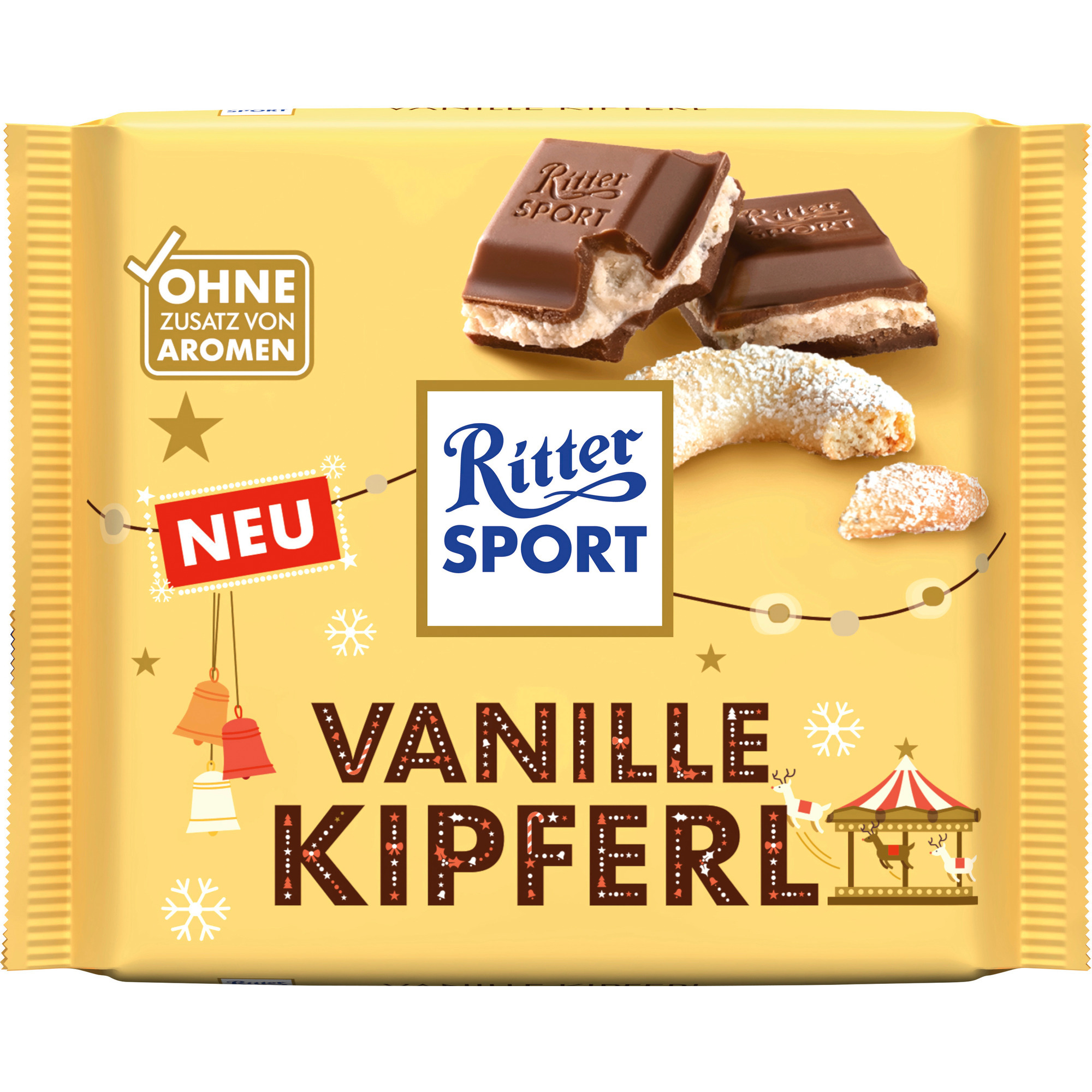 Ritter Sport 100g, Vanillekipferl