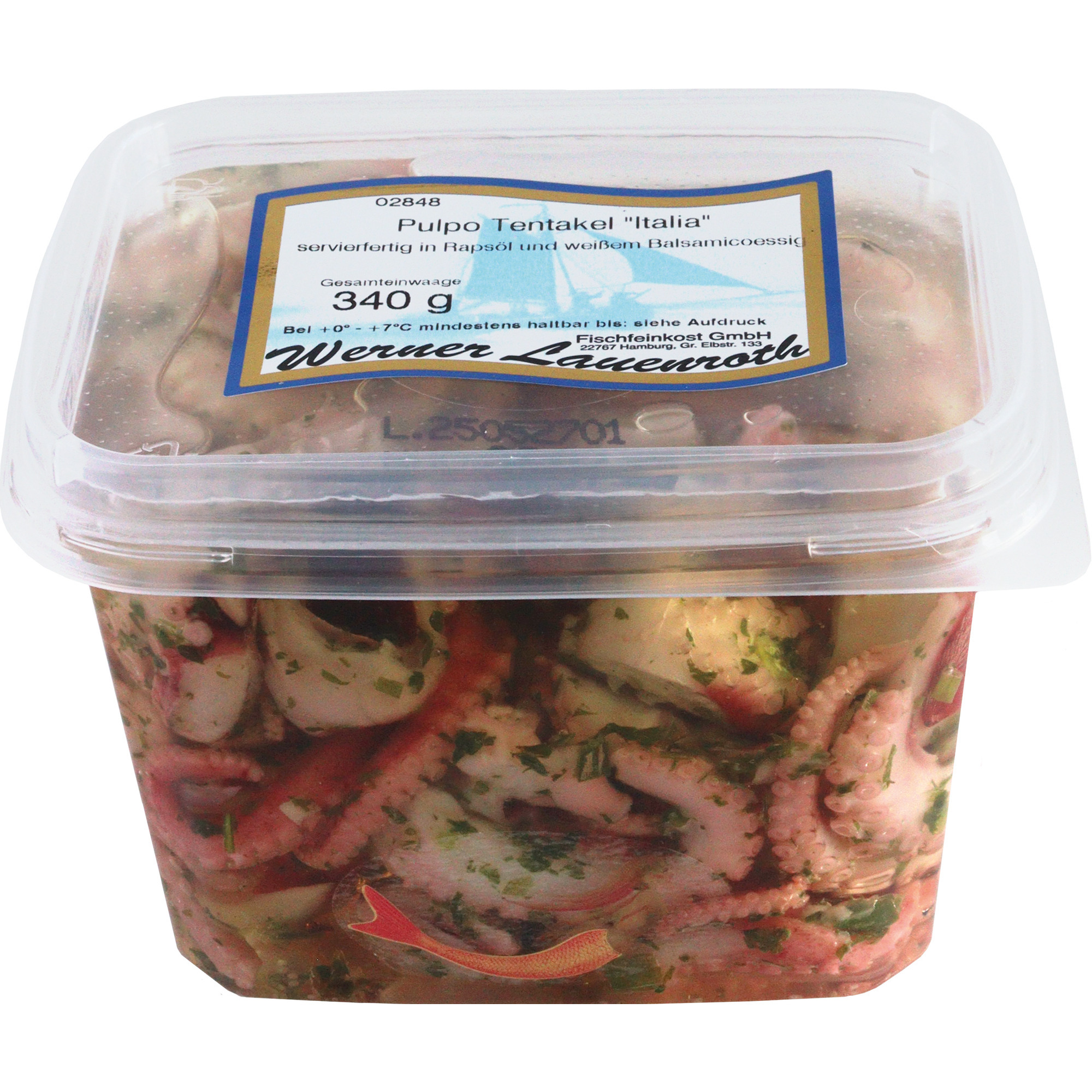 Pulpo Tentakel Italia 340g