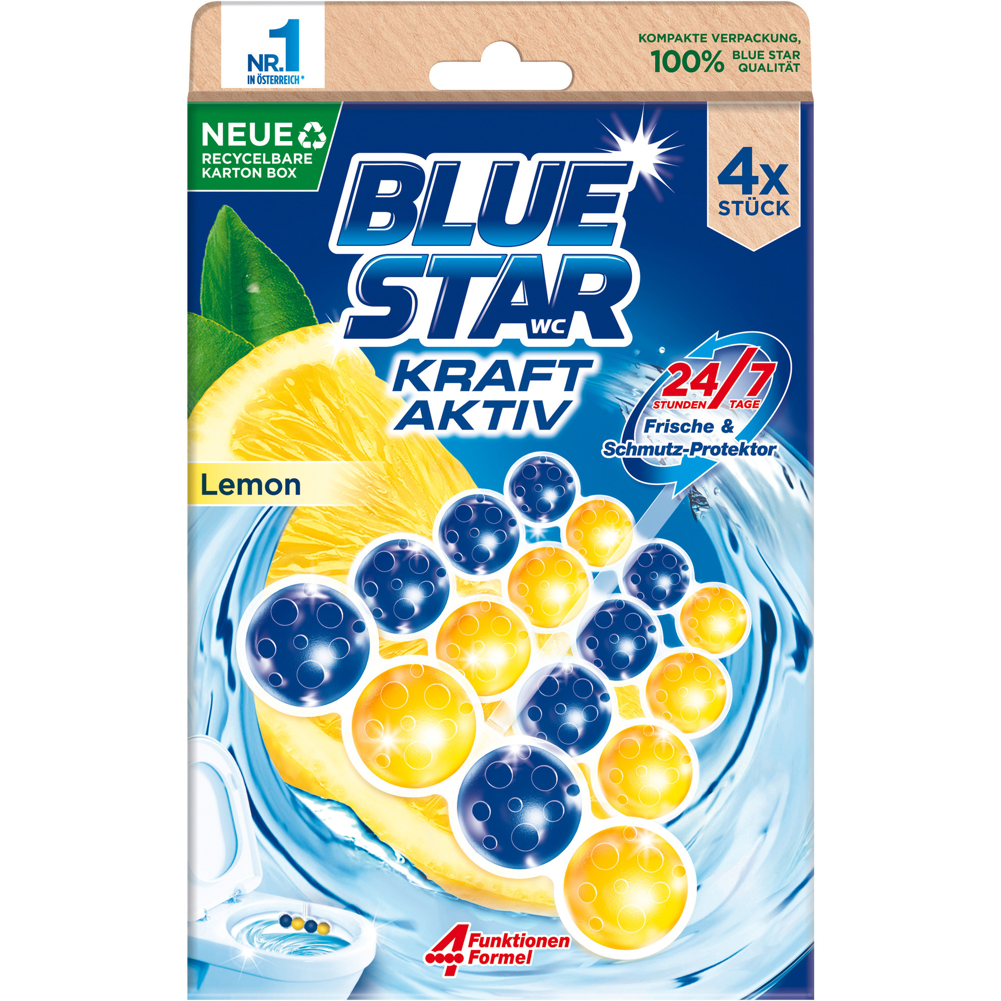 Blue Star Blau Aktiv VP4er, Lemon