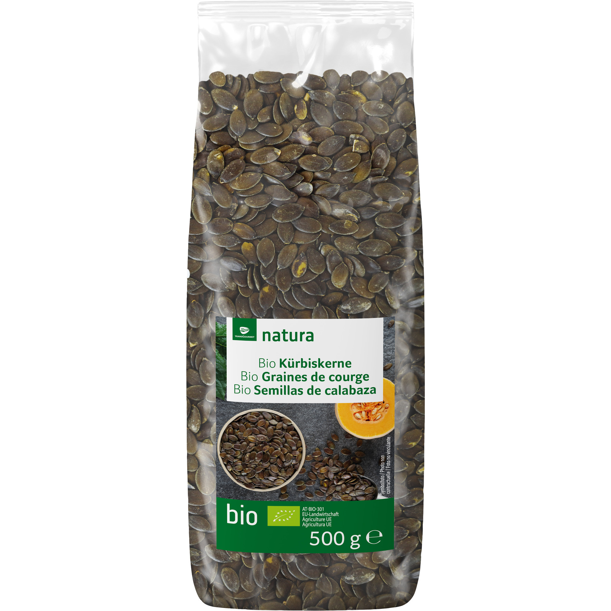 Natura Bio Kürbiskerne 500g