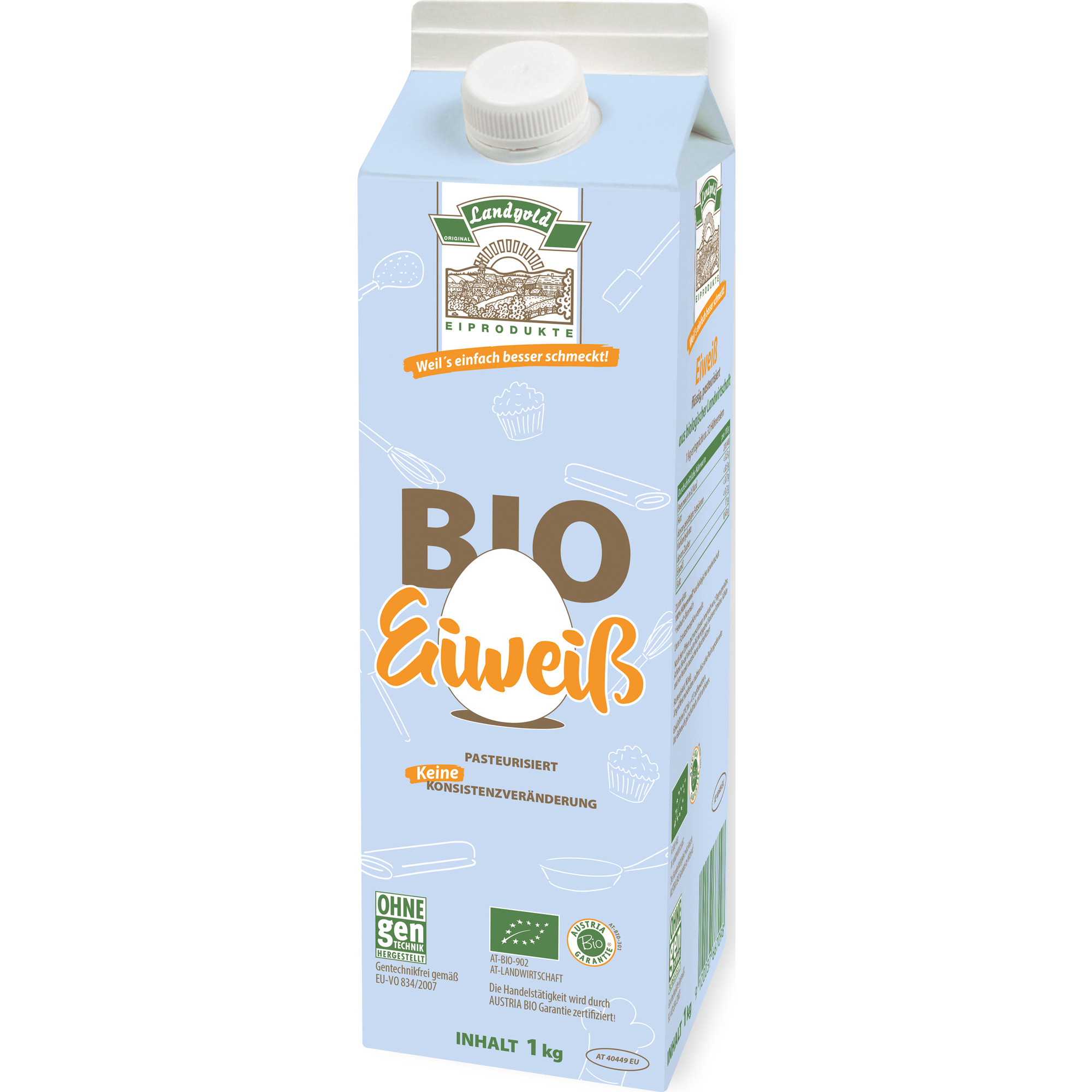 Landg. AMA Bio Eiweiß pasteur. 1kg