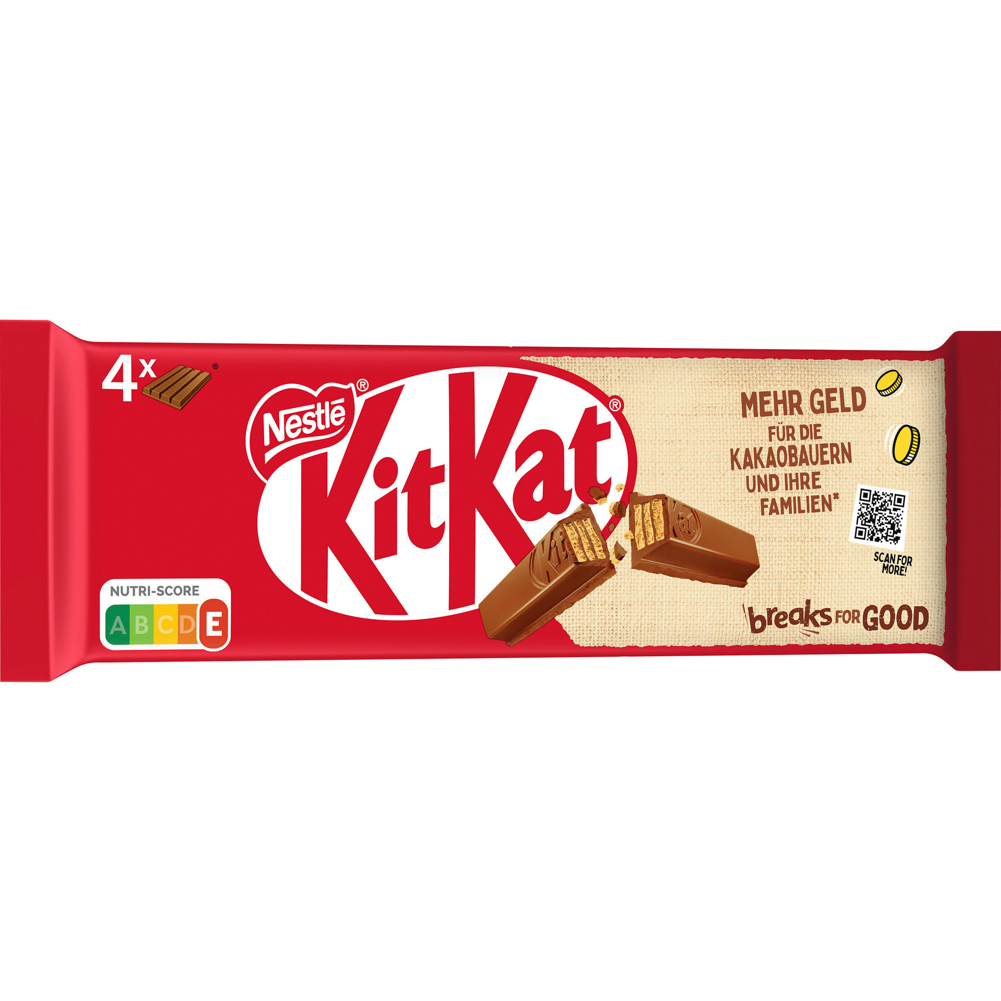 Kit Kat 4x41,5g, Classic