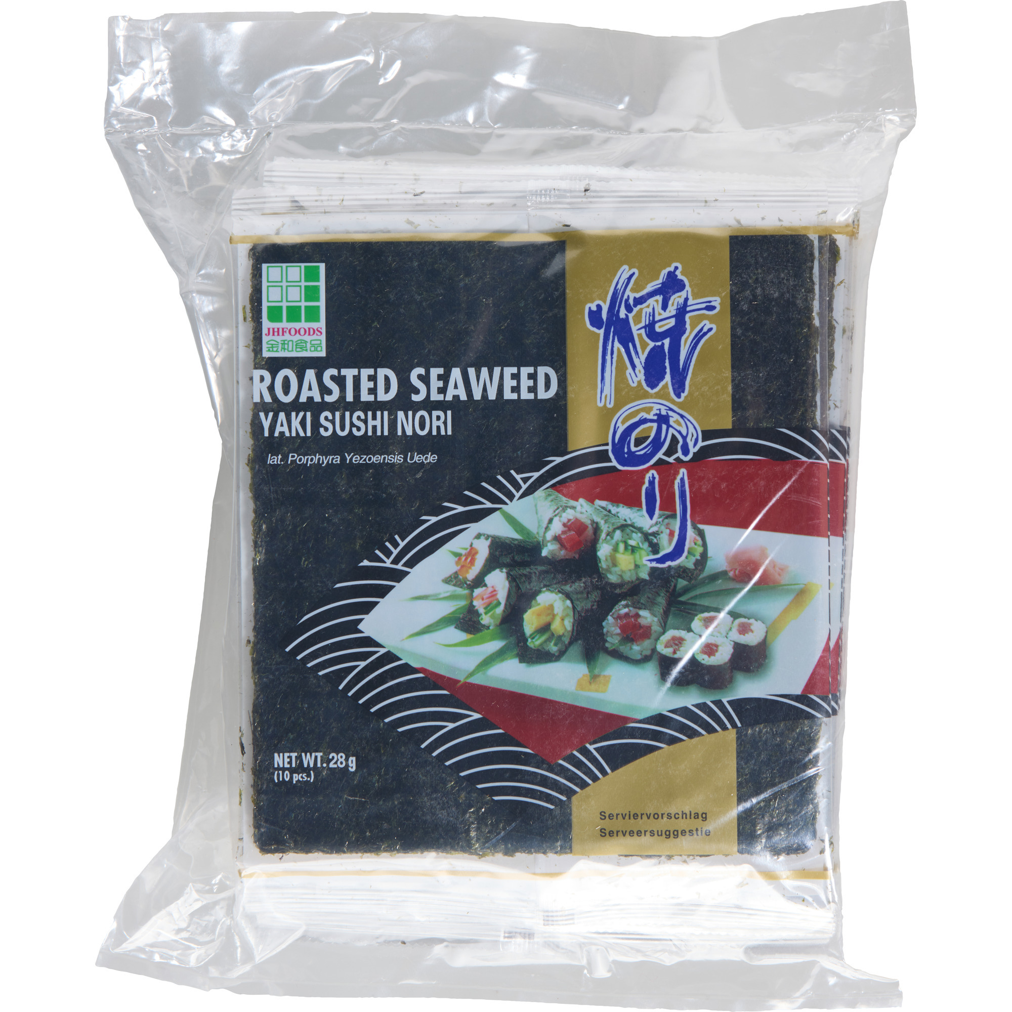 JHFoods Seetang Gold 10 Blatt 28g