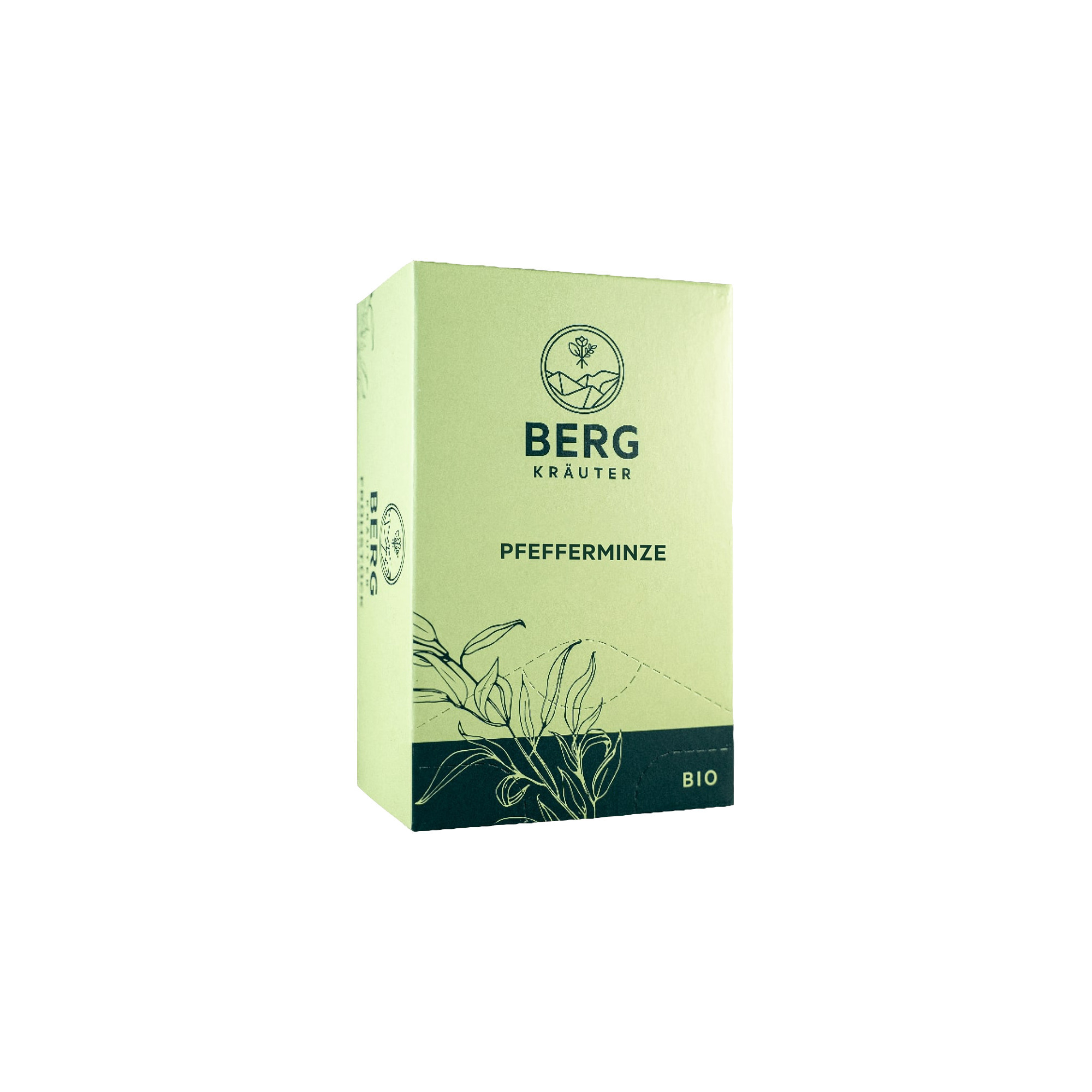 Bergkräuter Bio Tee 20er, Pfefferminze