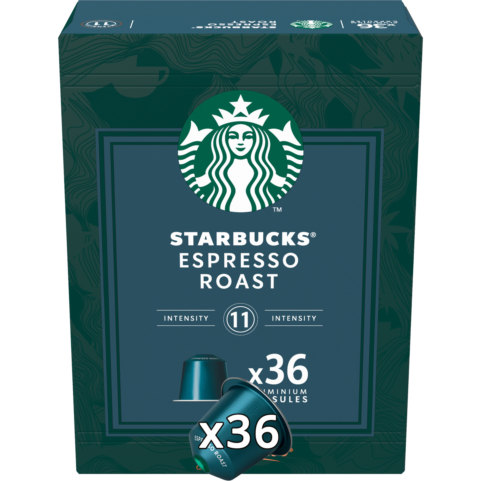 Starbucks Kapseln 36Stk., Espresso Roast