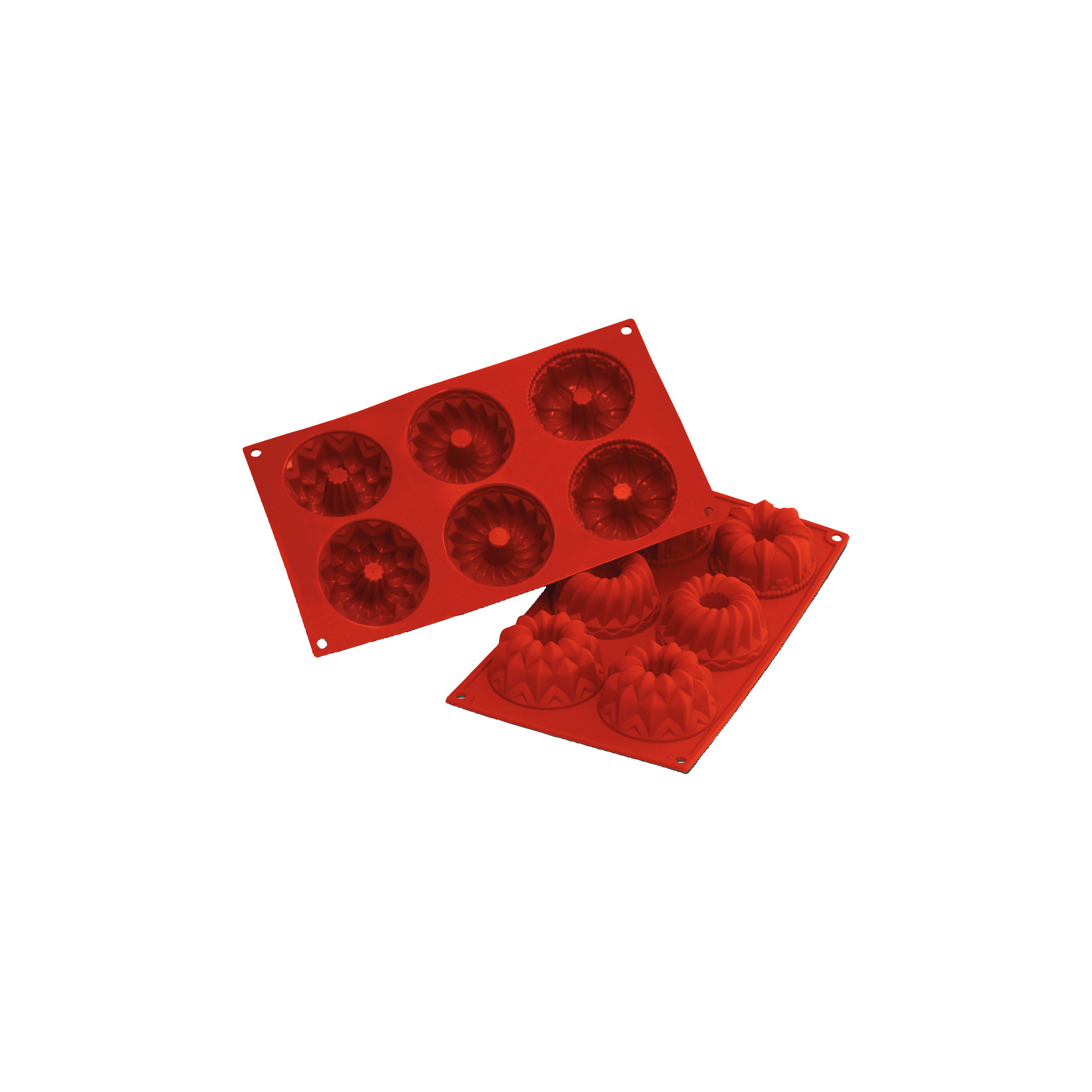 Silikomart 8 Gugelhupf Fantasy DM75mm