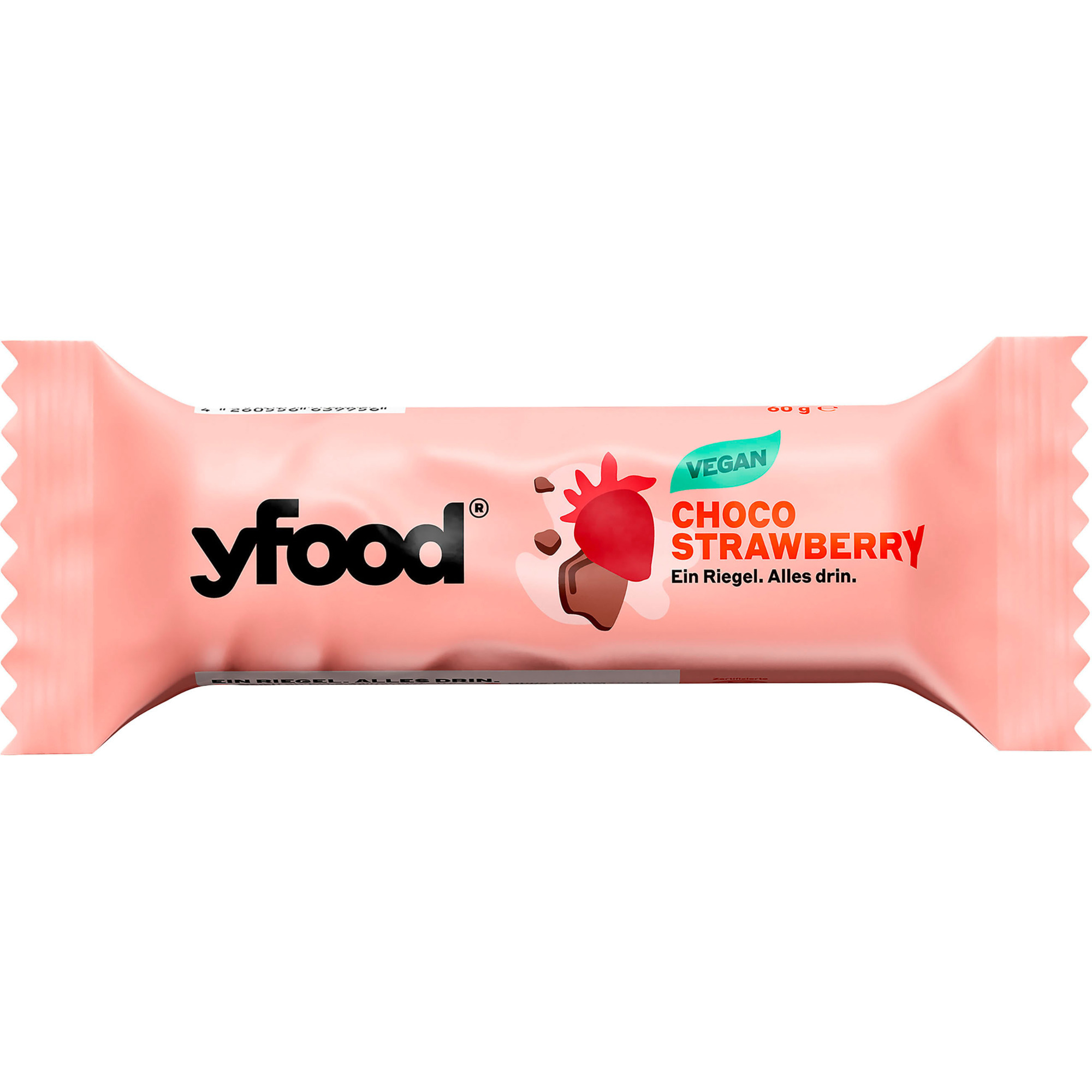 yfood Riegel 60g, Choco Strawberry