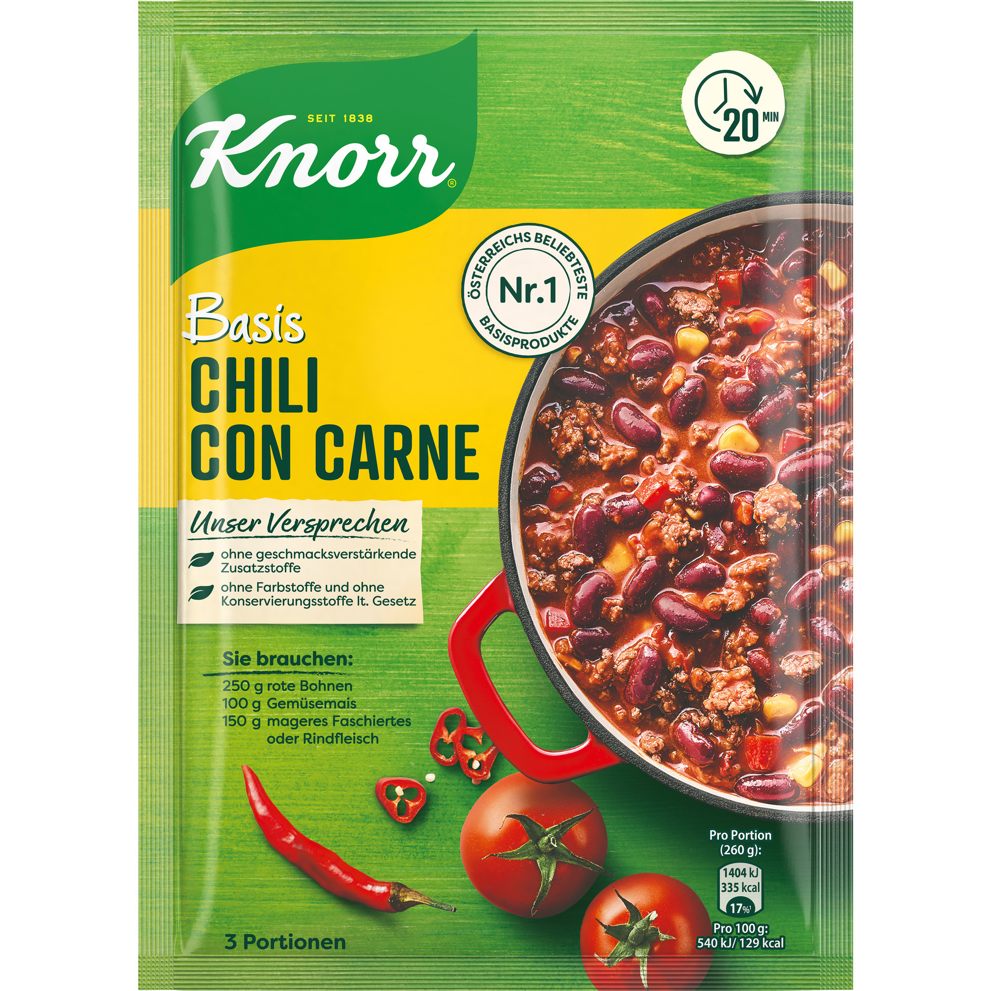 Knorr Basis, Chili con Carne