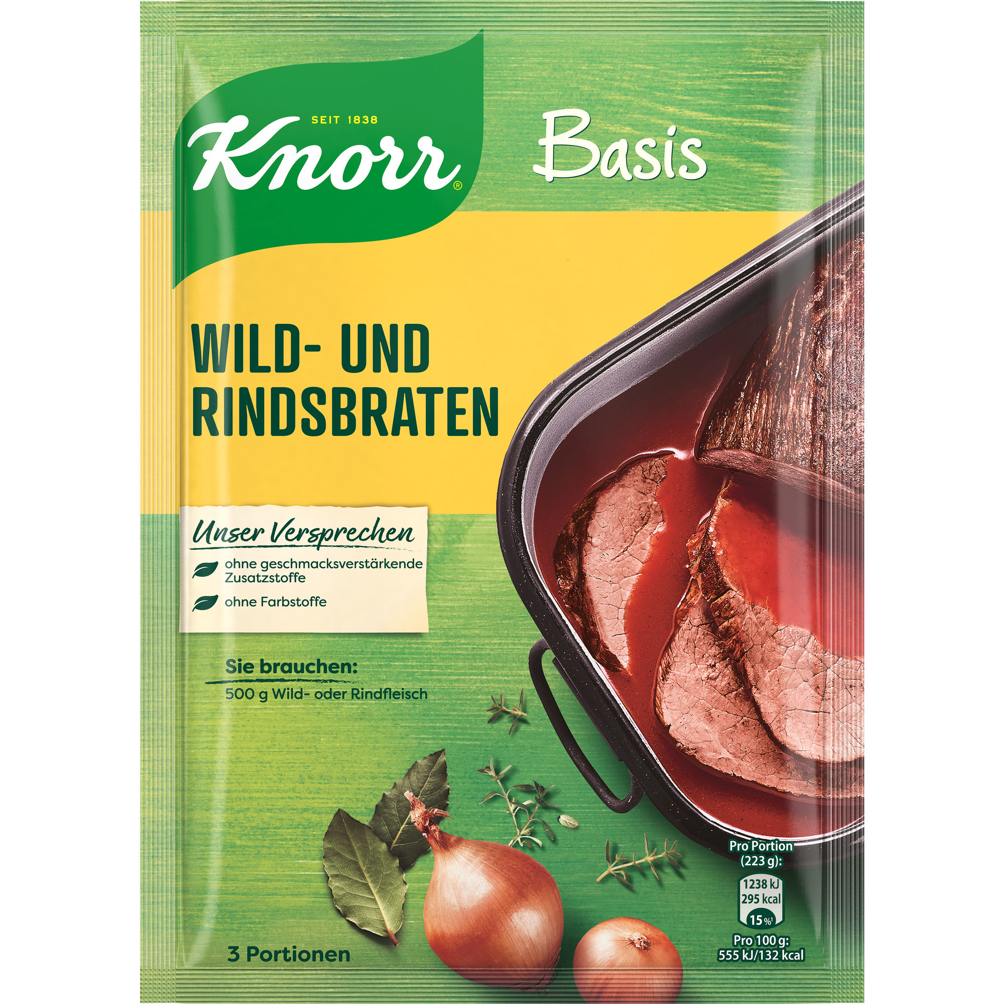 Knorr Basis, Wild- und Rindsbraten