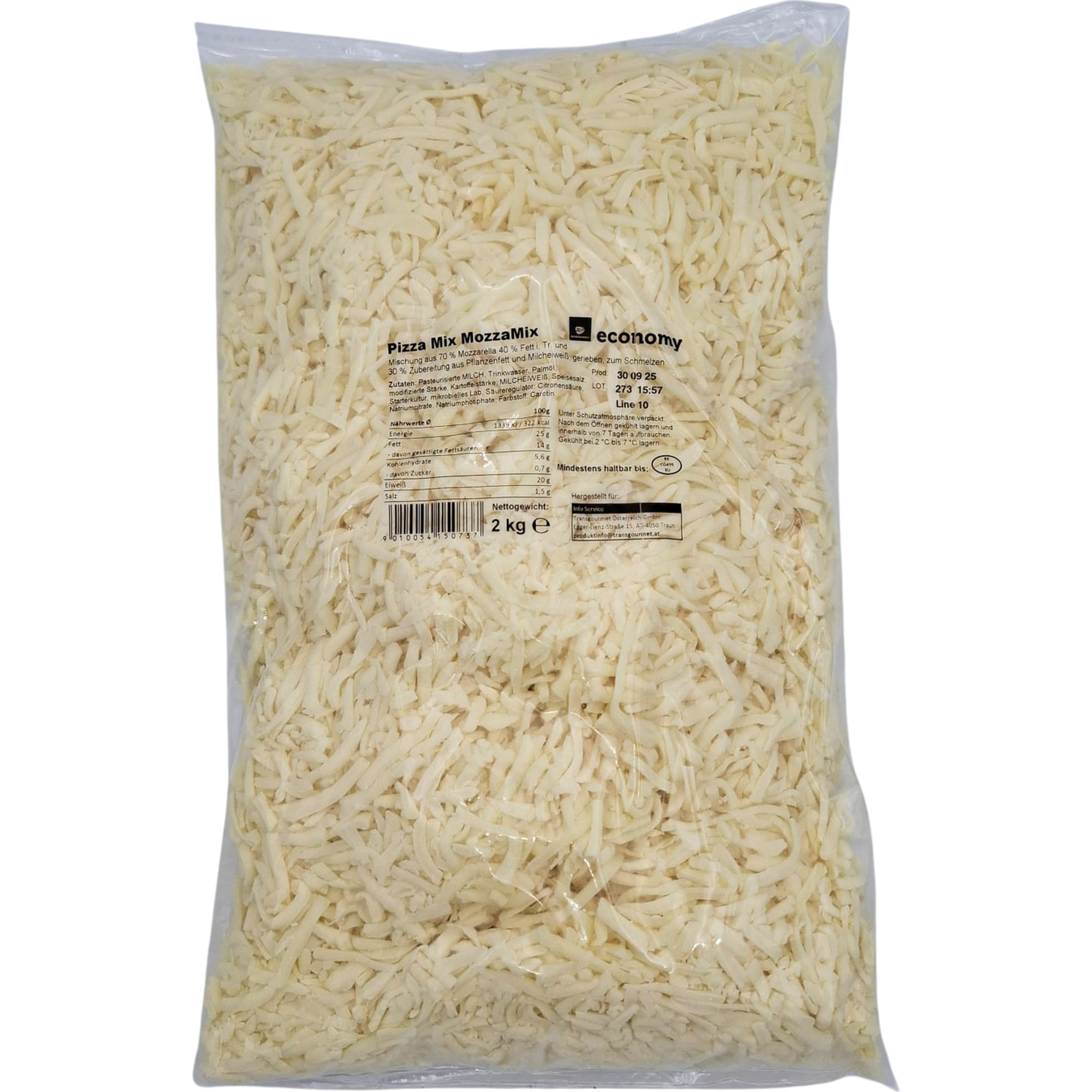 Economy Pizza Mix MozzaMix 2 kg