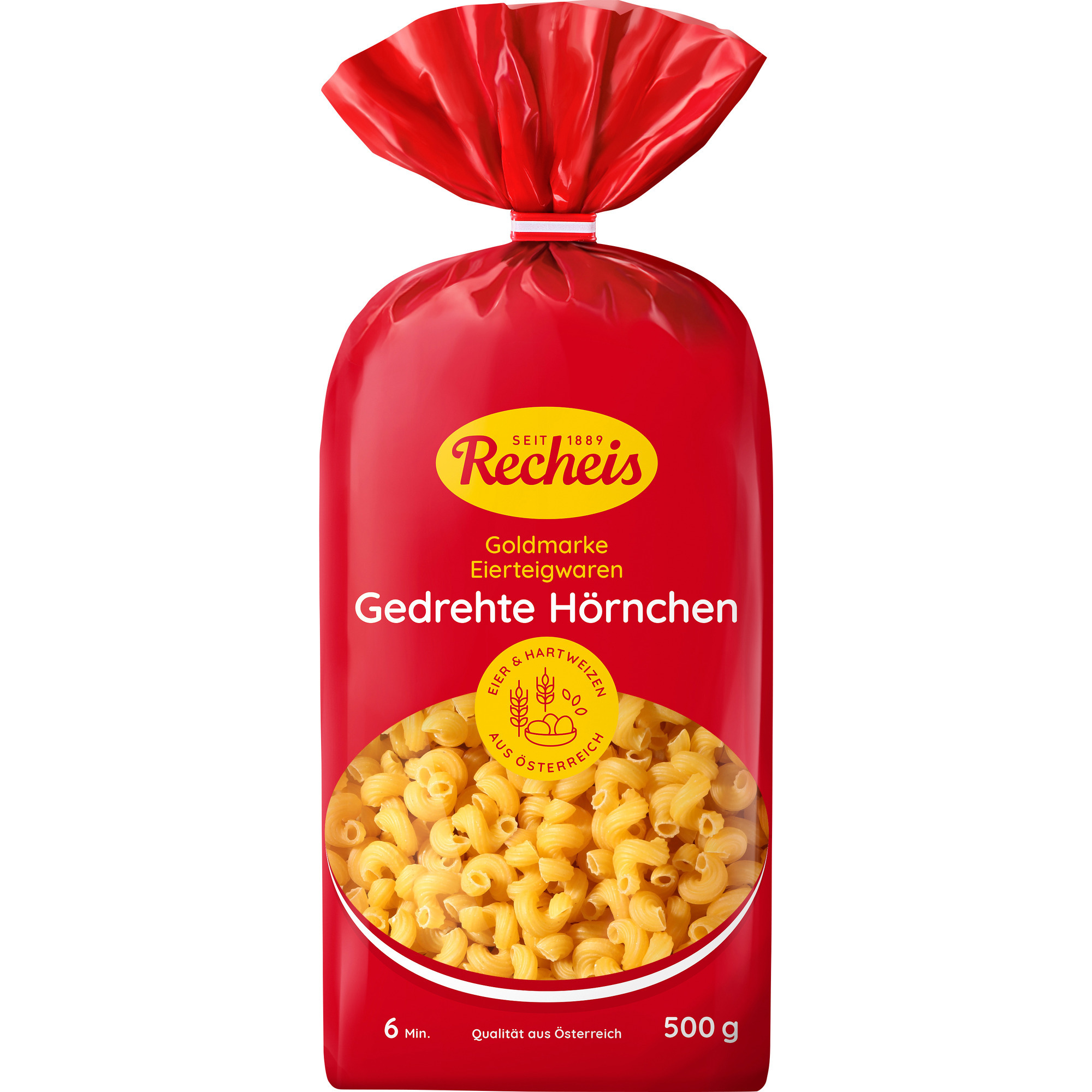 Recheis Goldmarke 500g, Hörnchen gedreht