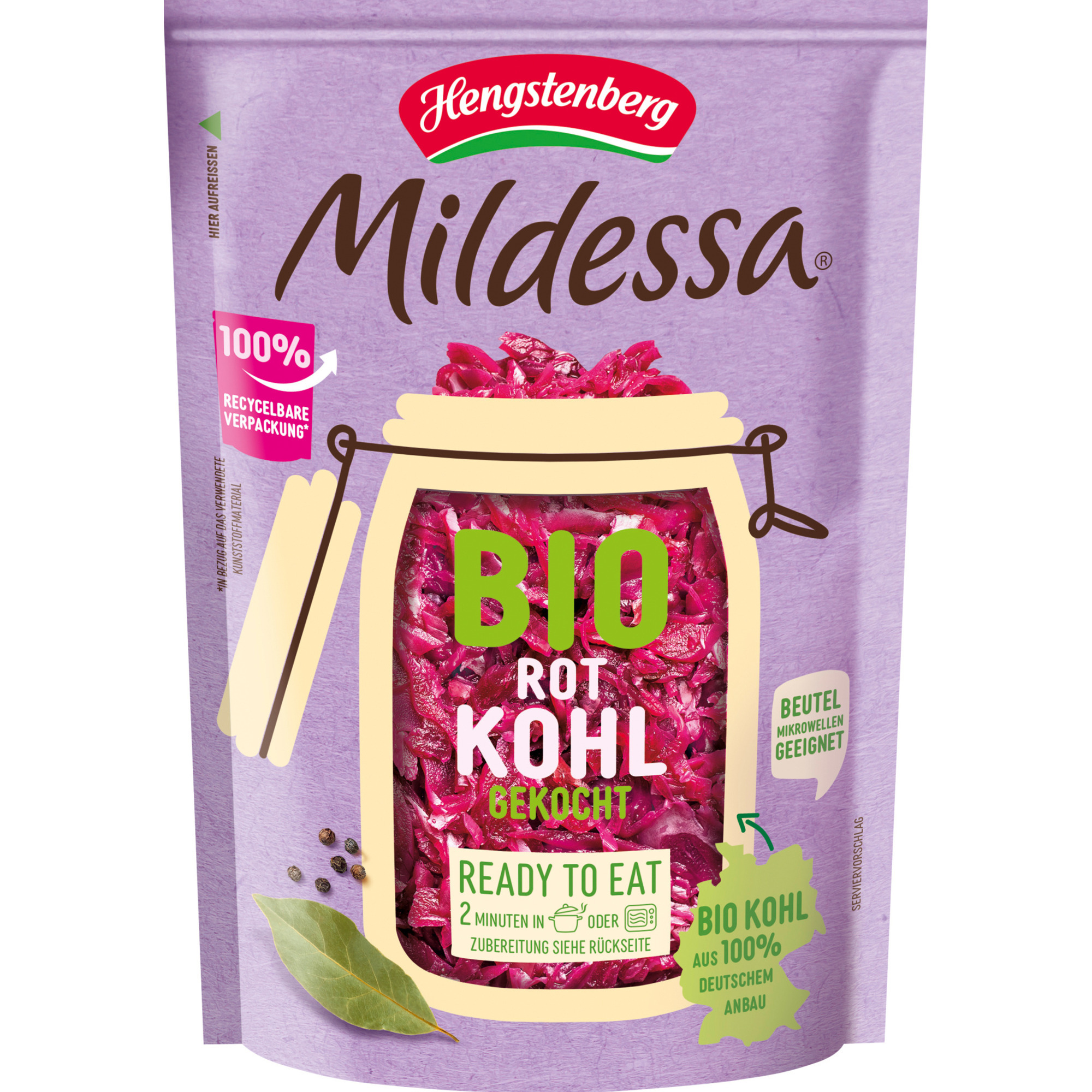 Mildessa Bio Rotkraut 400g