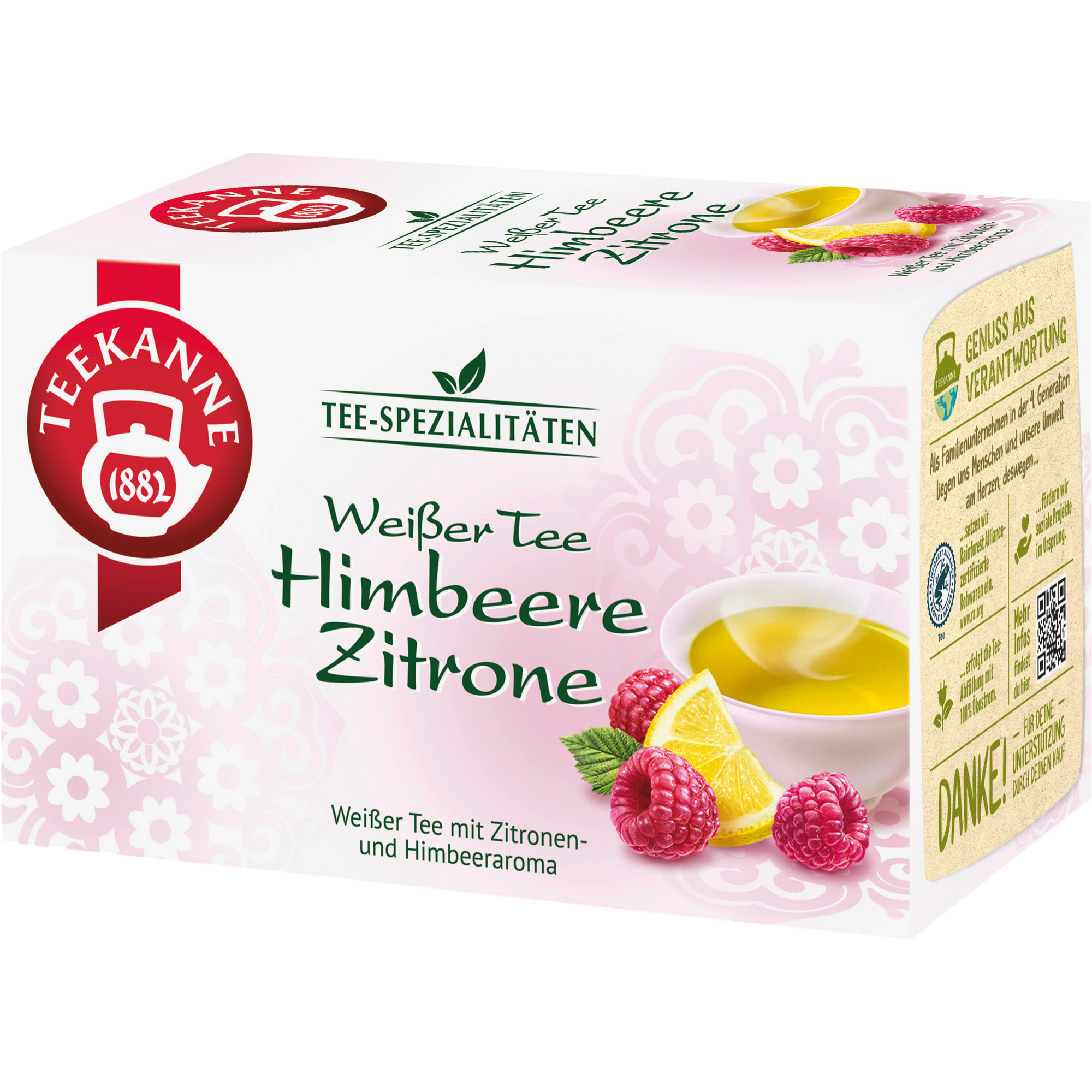 Teekanne TSP 20er,Weißer Tee Himb. Zitr.