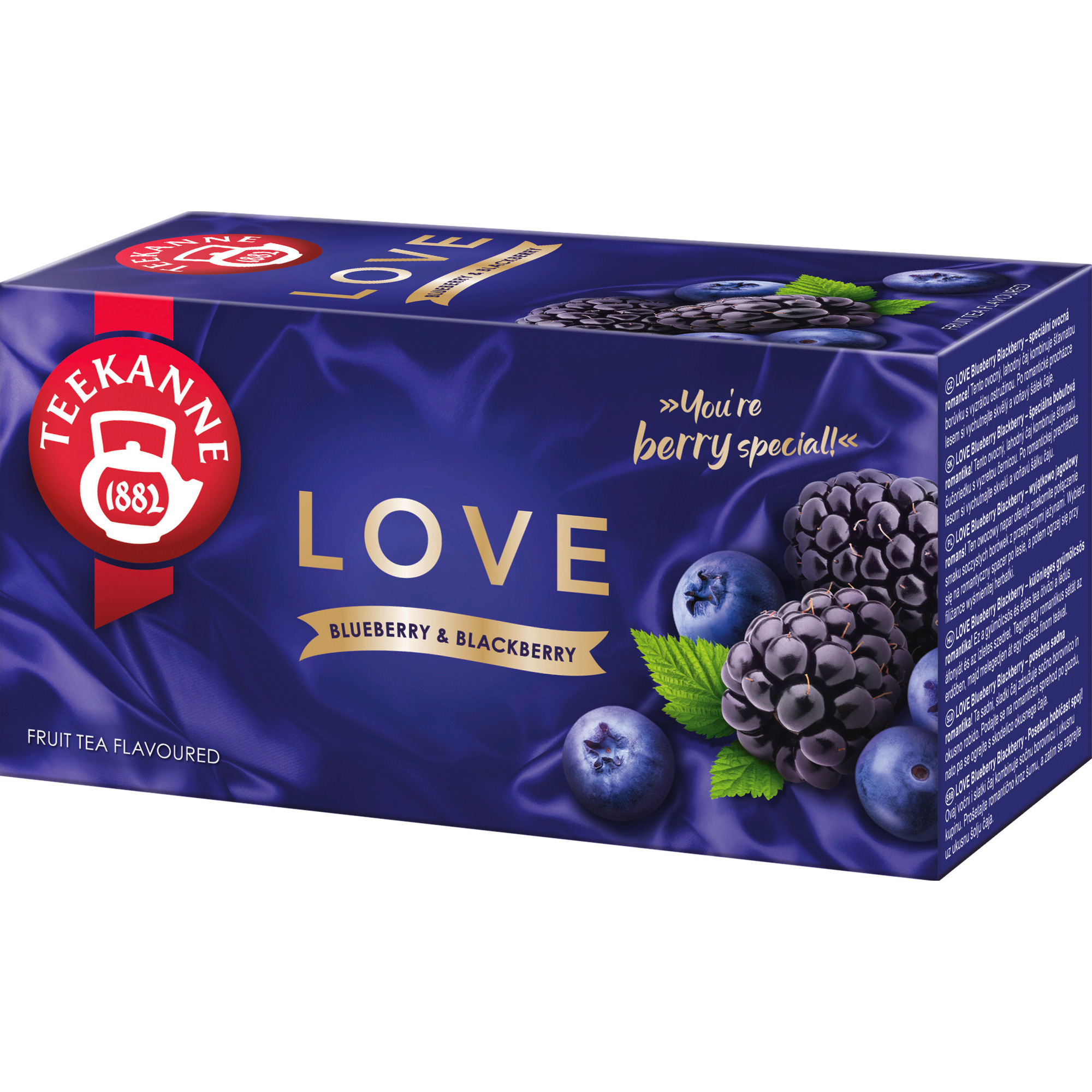 Teekanne Love Blueberry Blackberry 20er