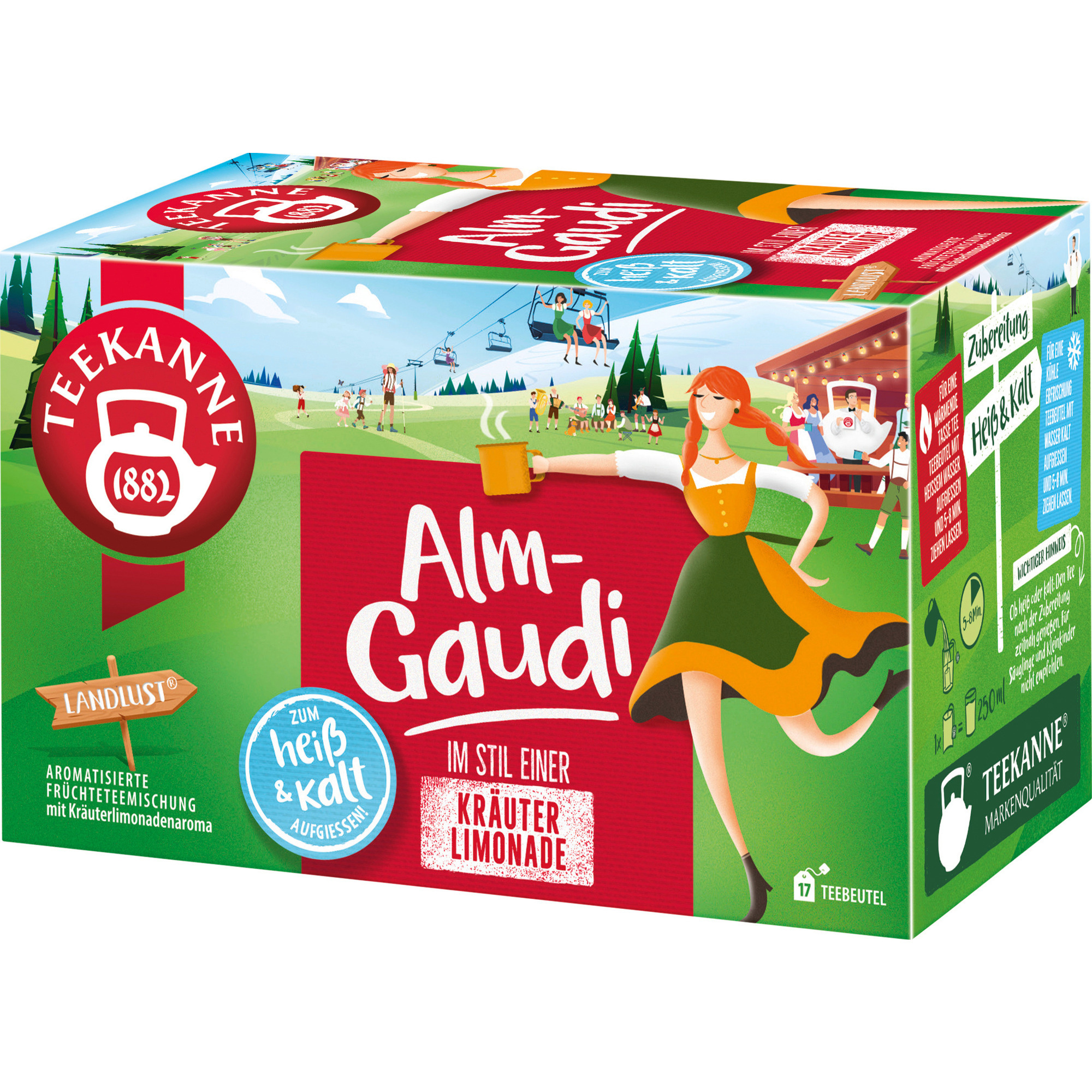 Teekanne Landlust 17er, Almgaudi