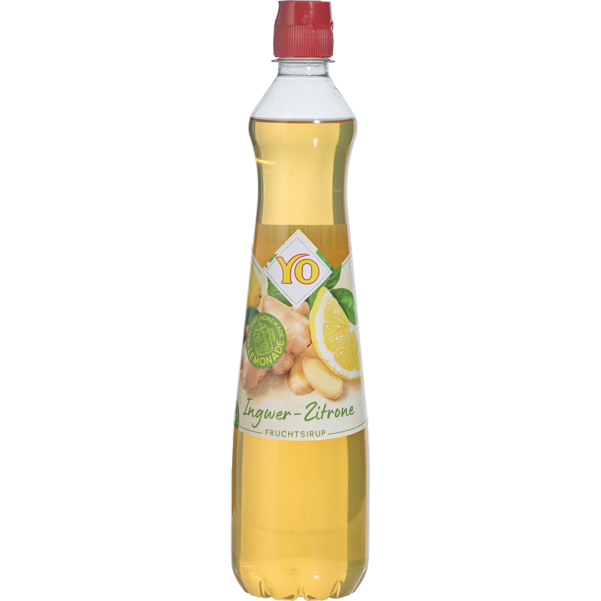 Yo Sirup PET 0,7l, Ingwer Zitrone