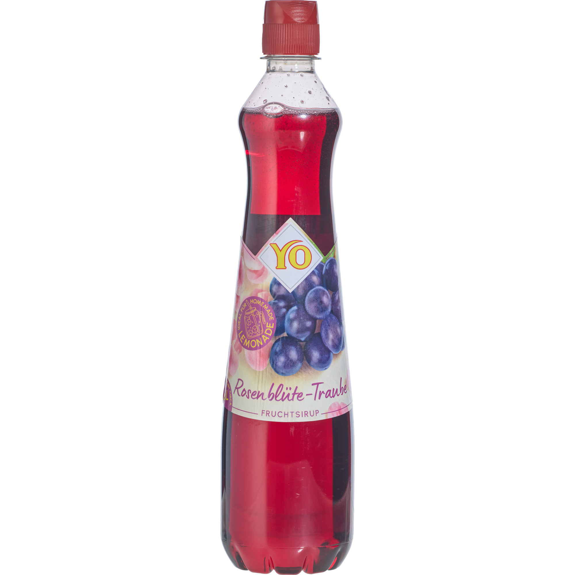 Yo Sirup PET 0,7l, Rosenblüte Traube