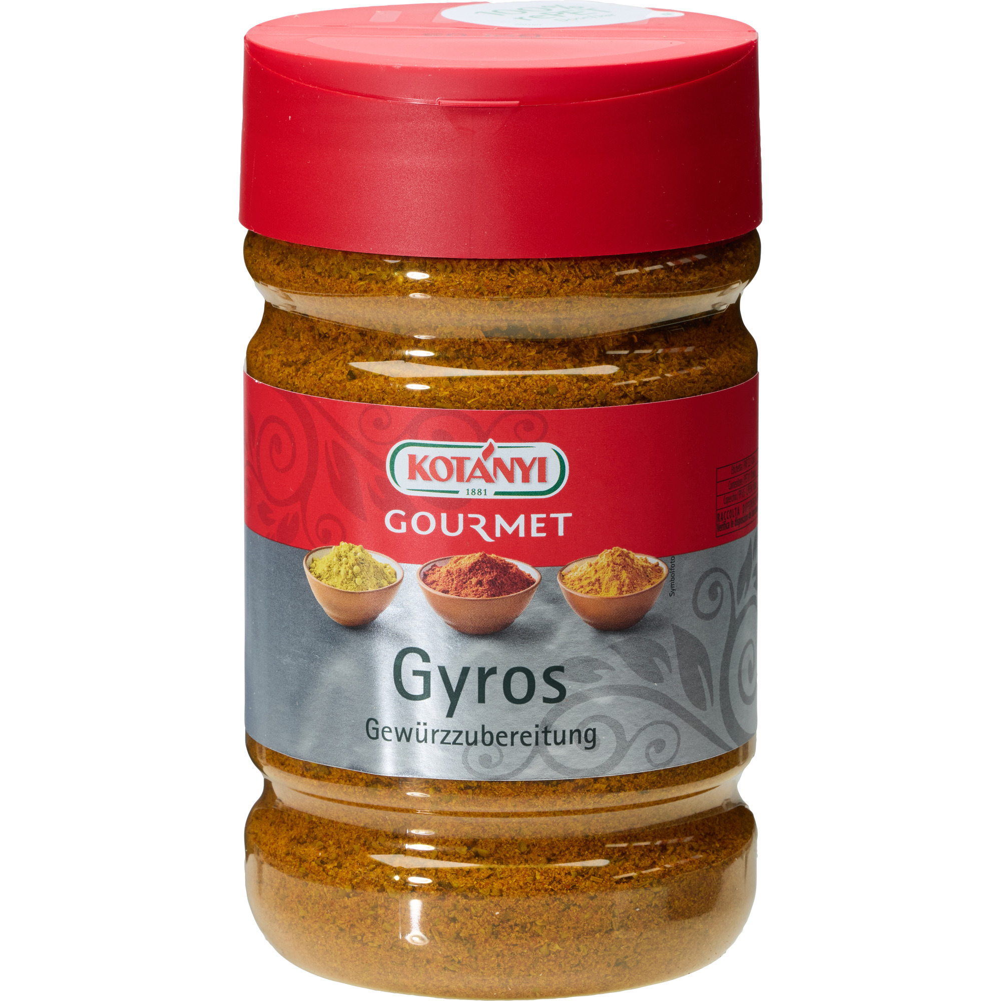 Kotanyi Gyros Gewürzzubereitung 1200ccm