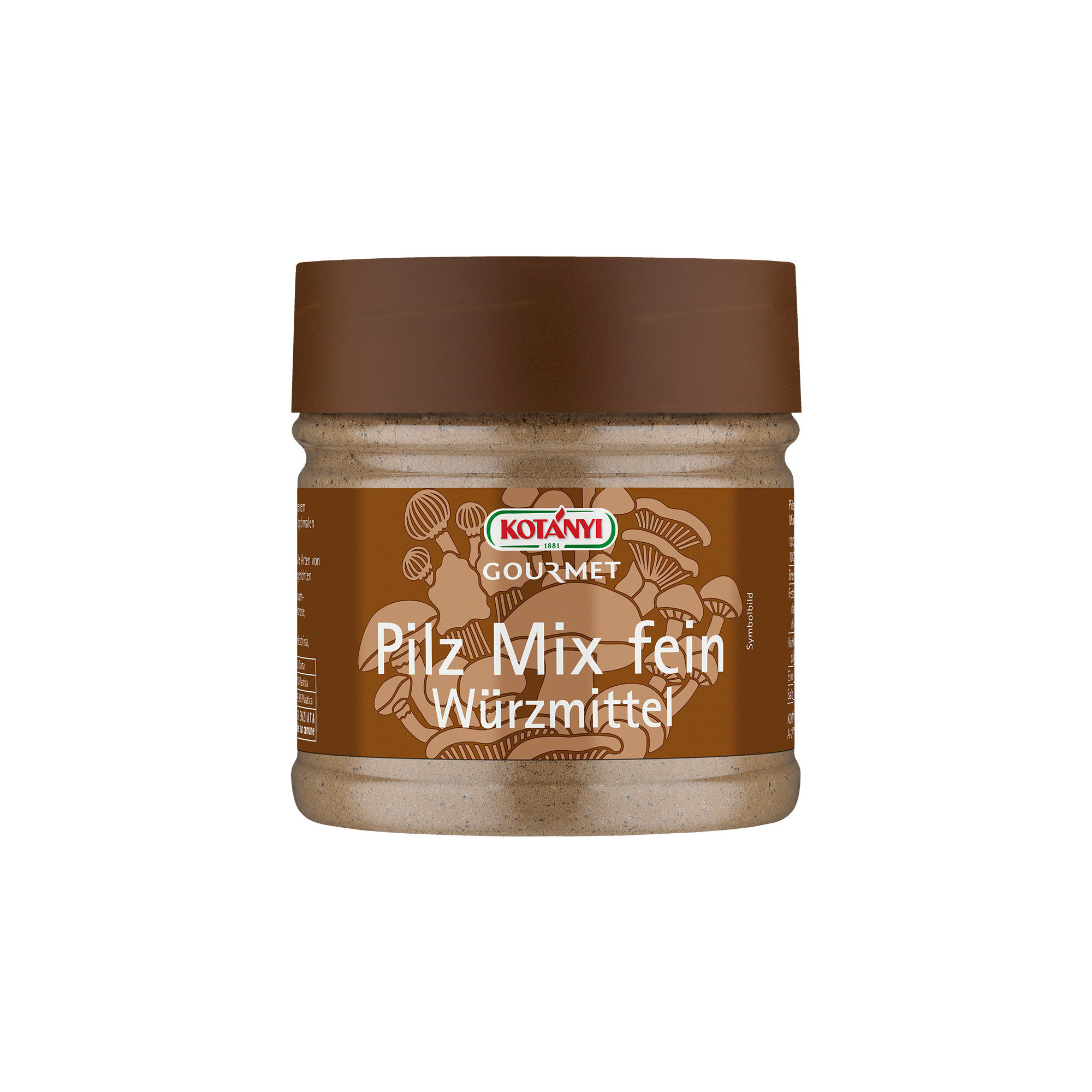 Kotanyi Pilz Mix fein Würzmittel 400ccm