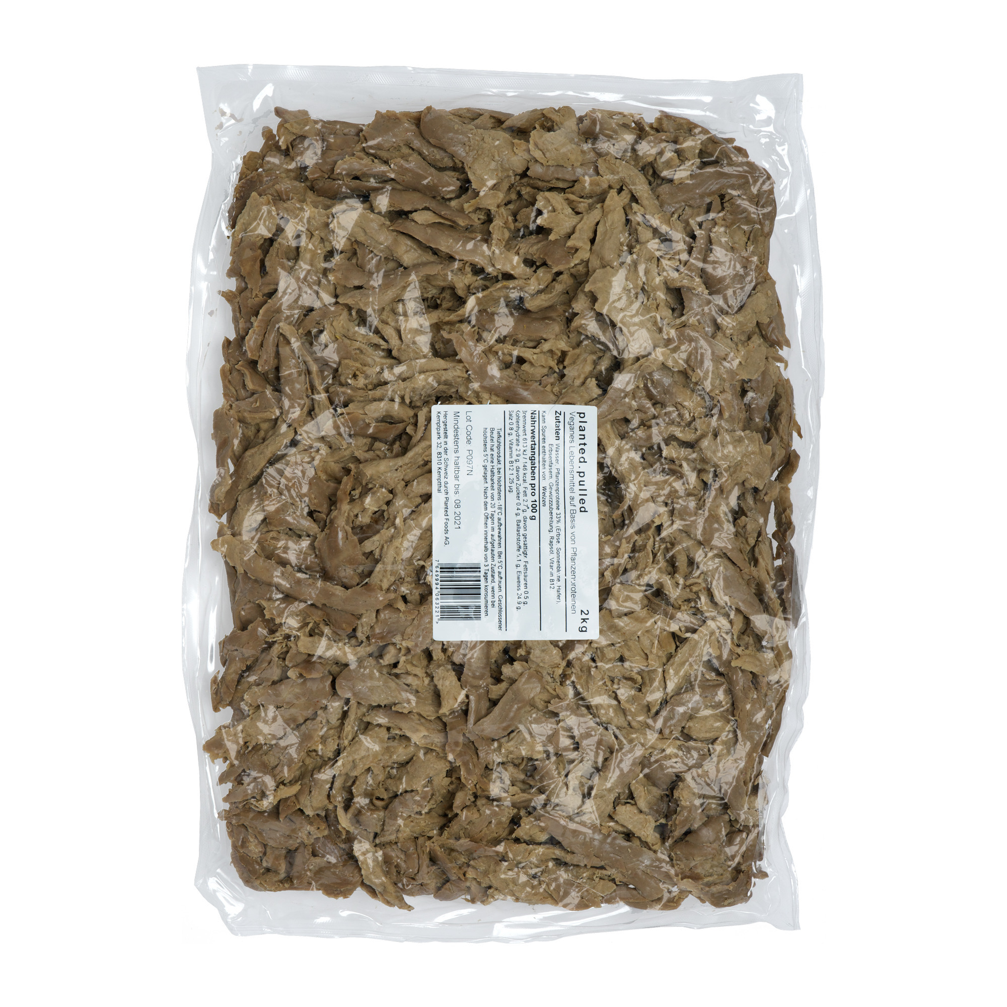 Planted Pulled Natur vegan TK 2kg