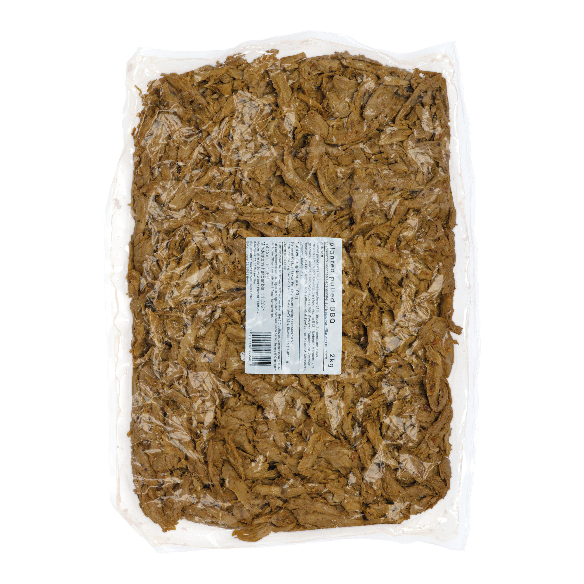 Planted Pulled BBQ vegan TK 2kg