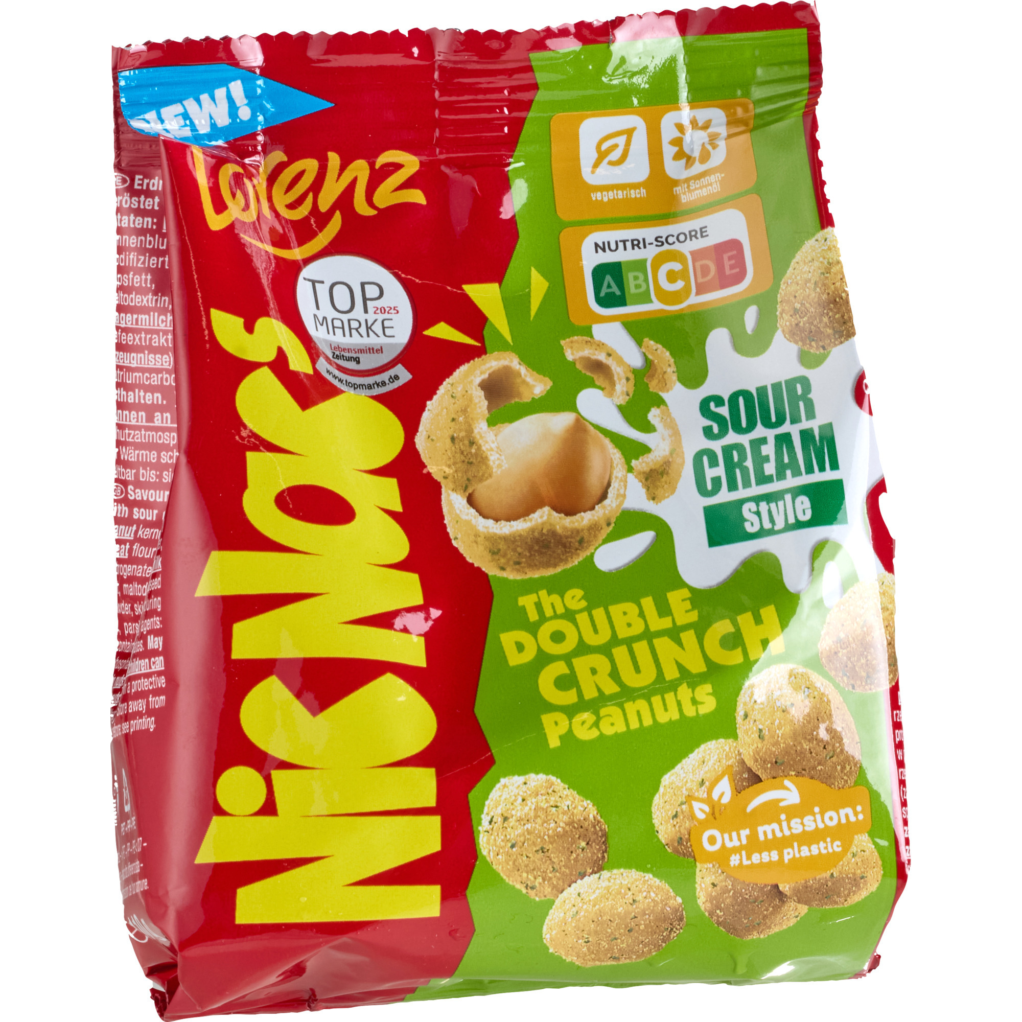 Lorenz Nic Nacs 110g, Sour Cream