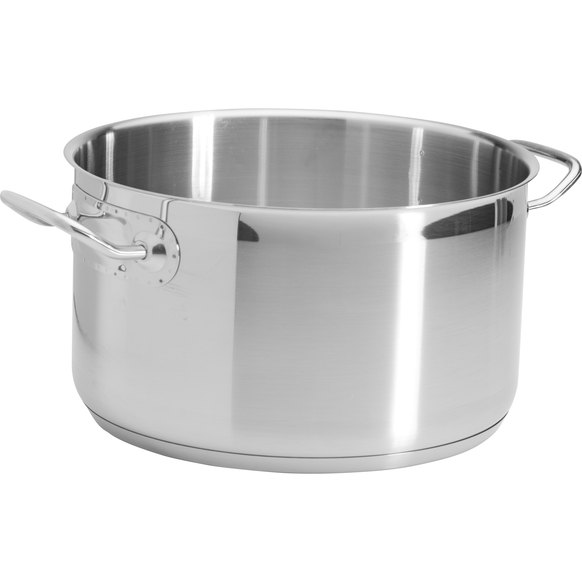 Quality Fleischtopf Edelstahl D24cm 6,1l