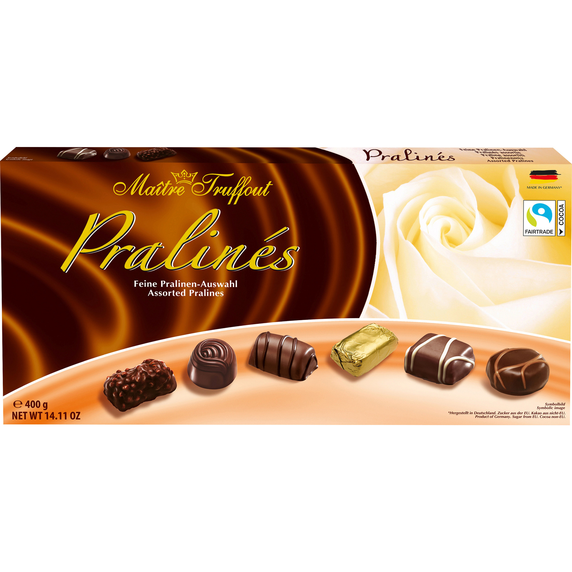Maitre Truffout Pralinen Exquisite  400g