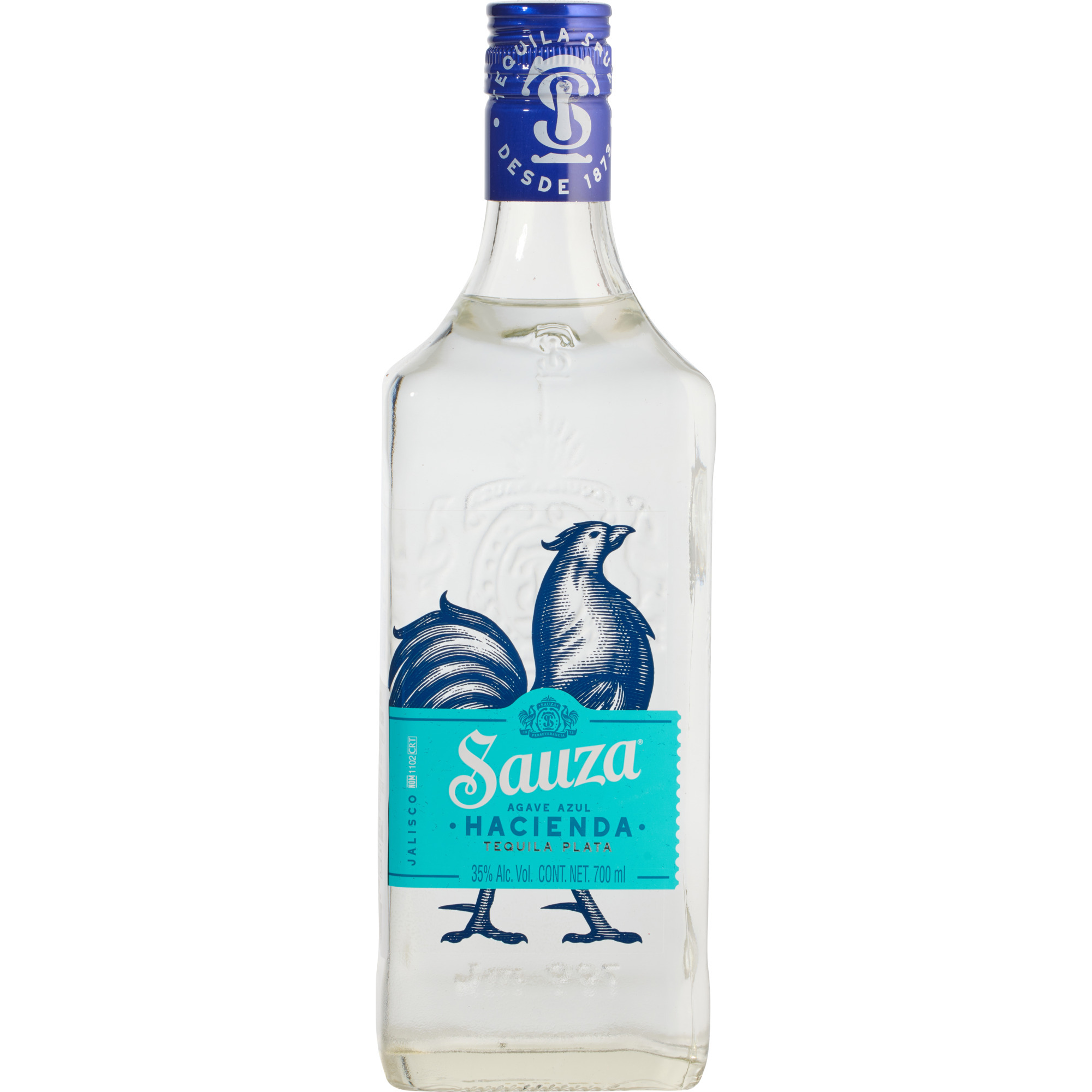 Sauza Hacienda 0,7l, Plata