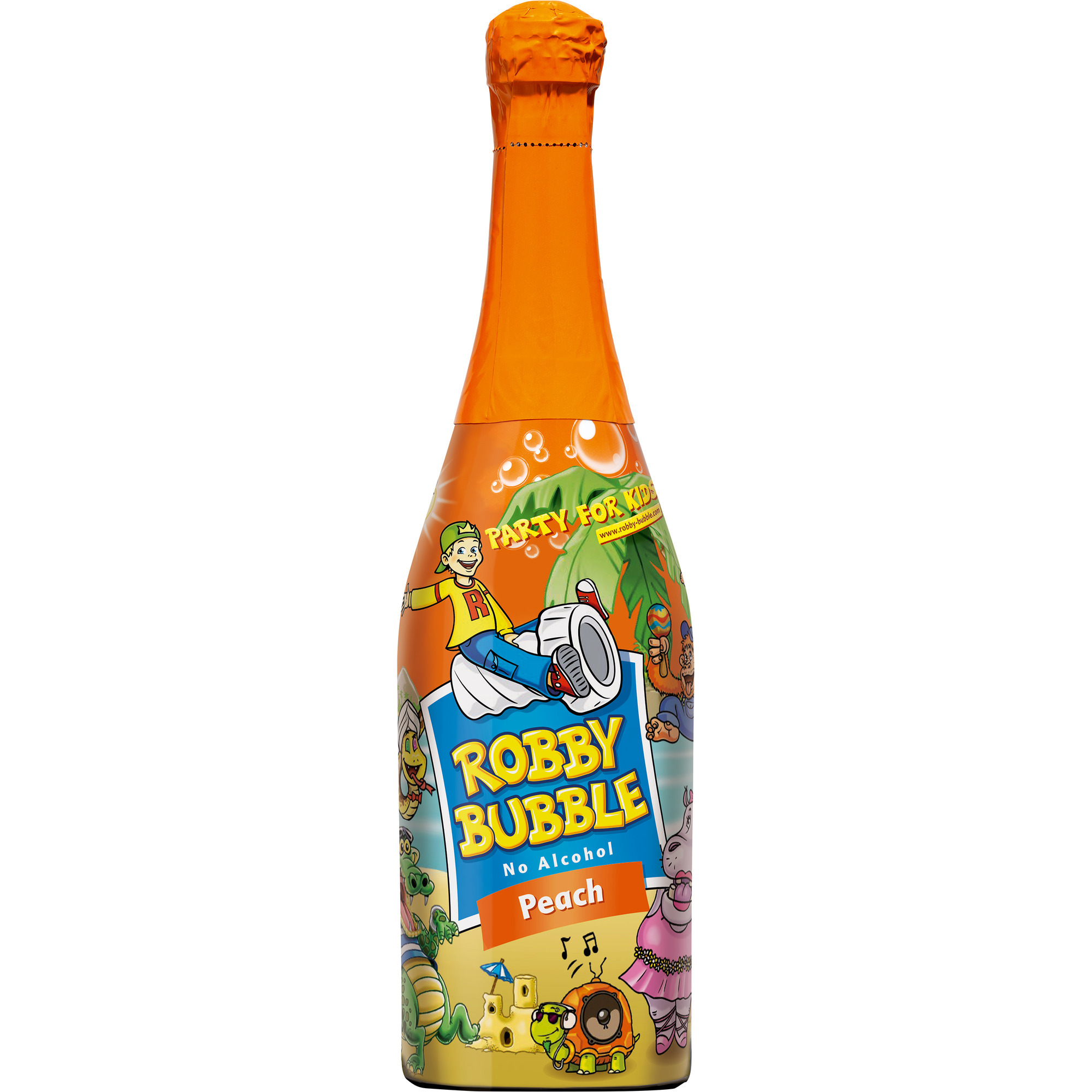 Robby Bubble Peach 0,75l