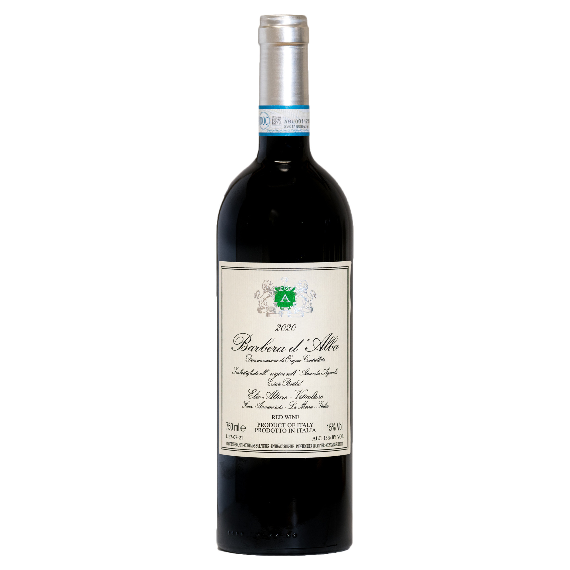 Altare Barbera D'Alba 0,75l, 2024