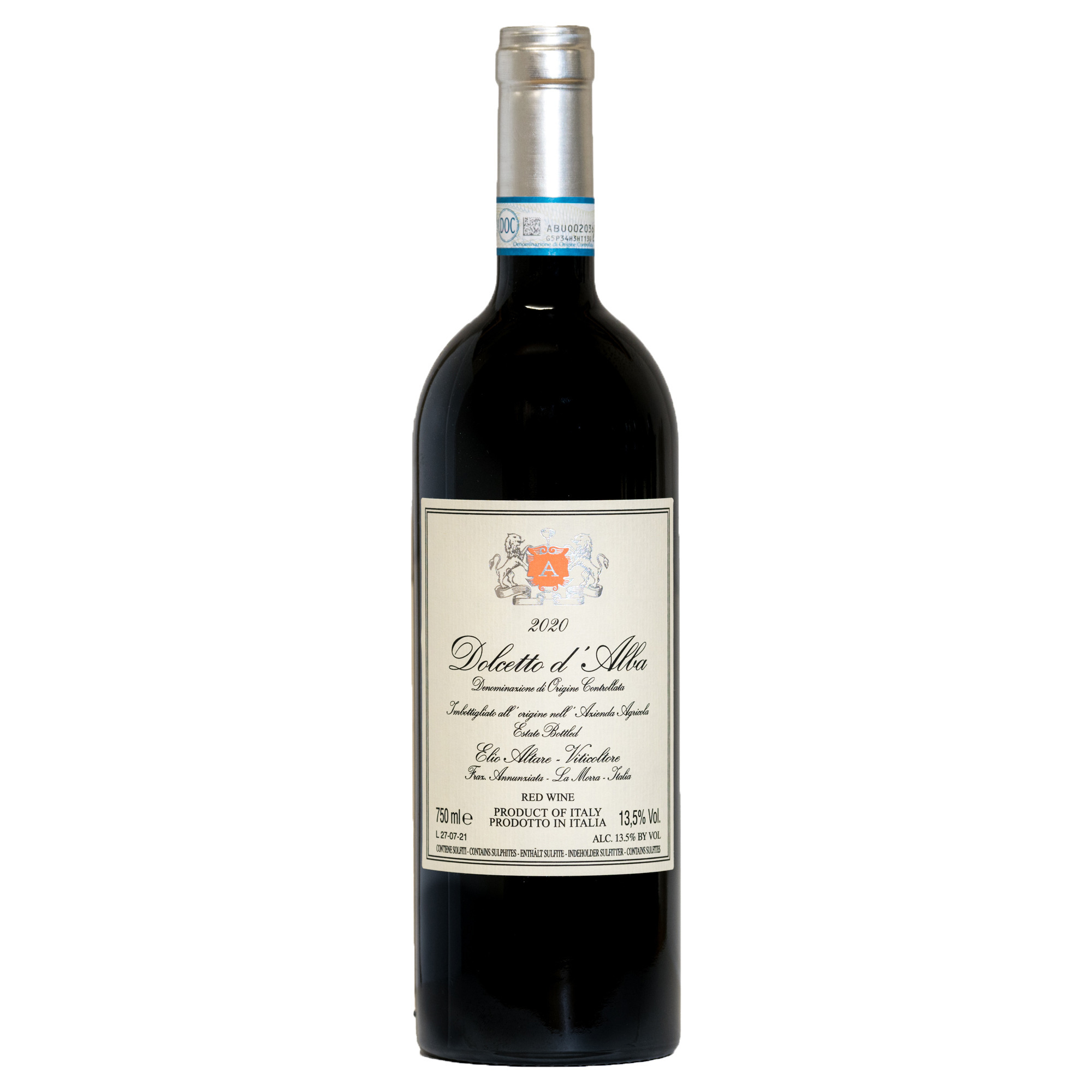 Altare Dolcetto D'Alba DOC 0,75l, 2024