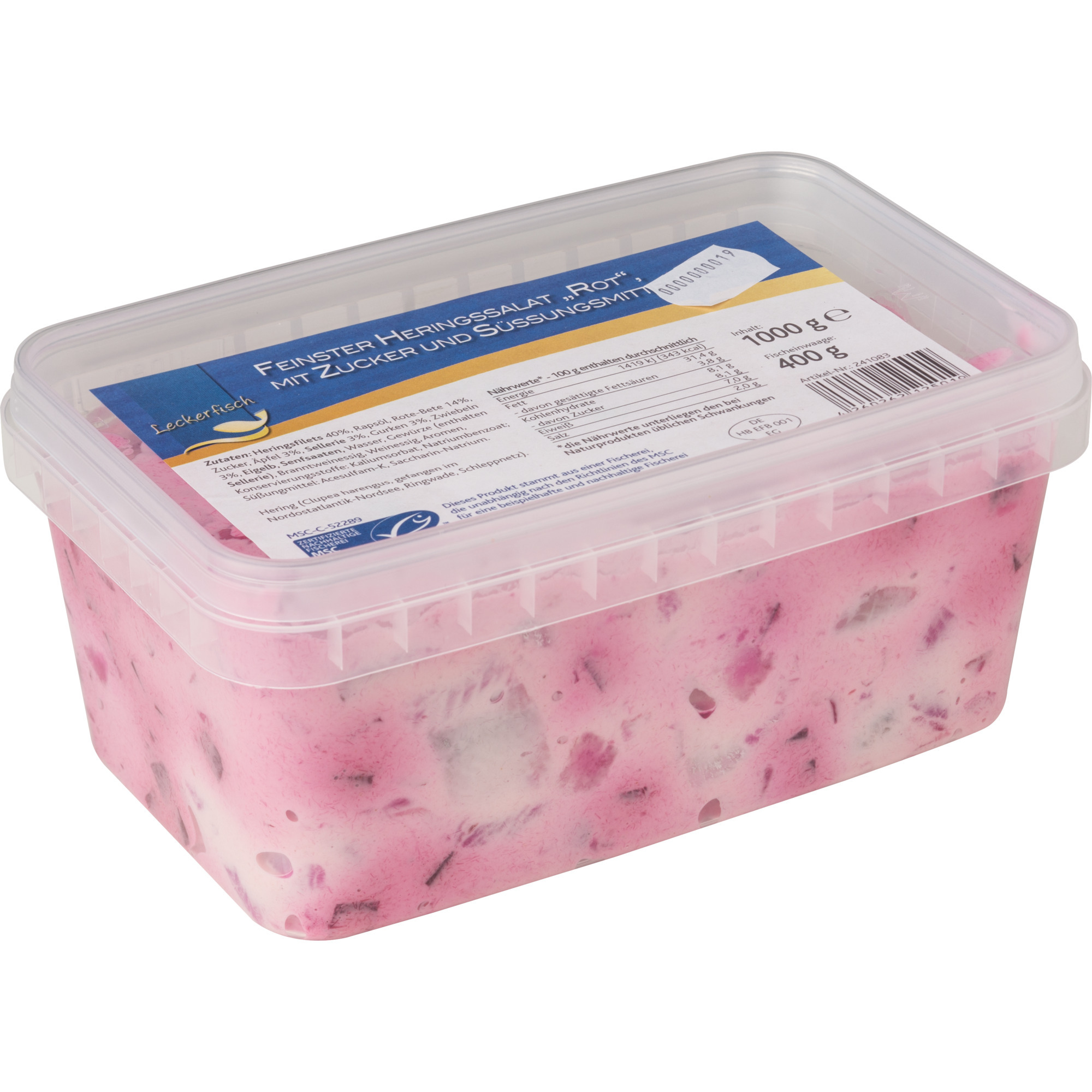 MSC Heringssalat rot 1kg