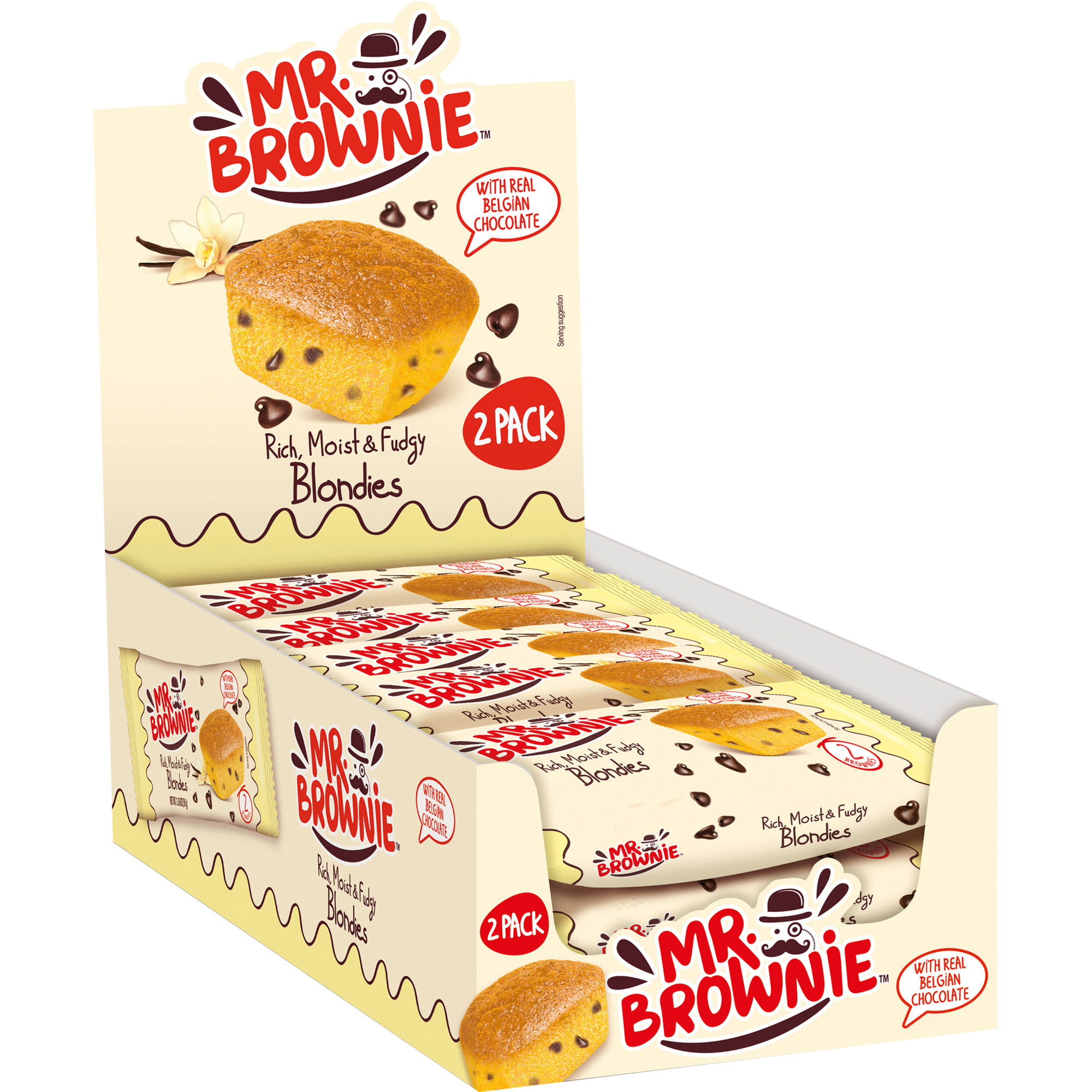 Mr. Brownie 50g 2er, Blondies