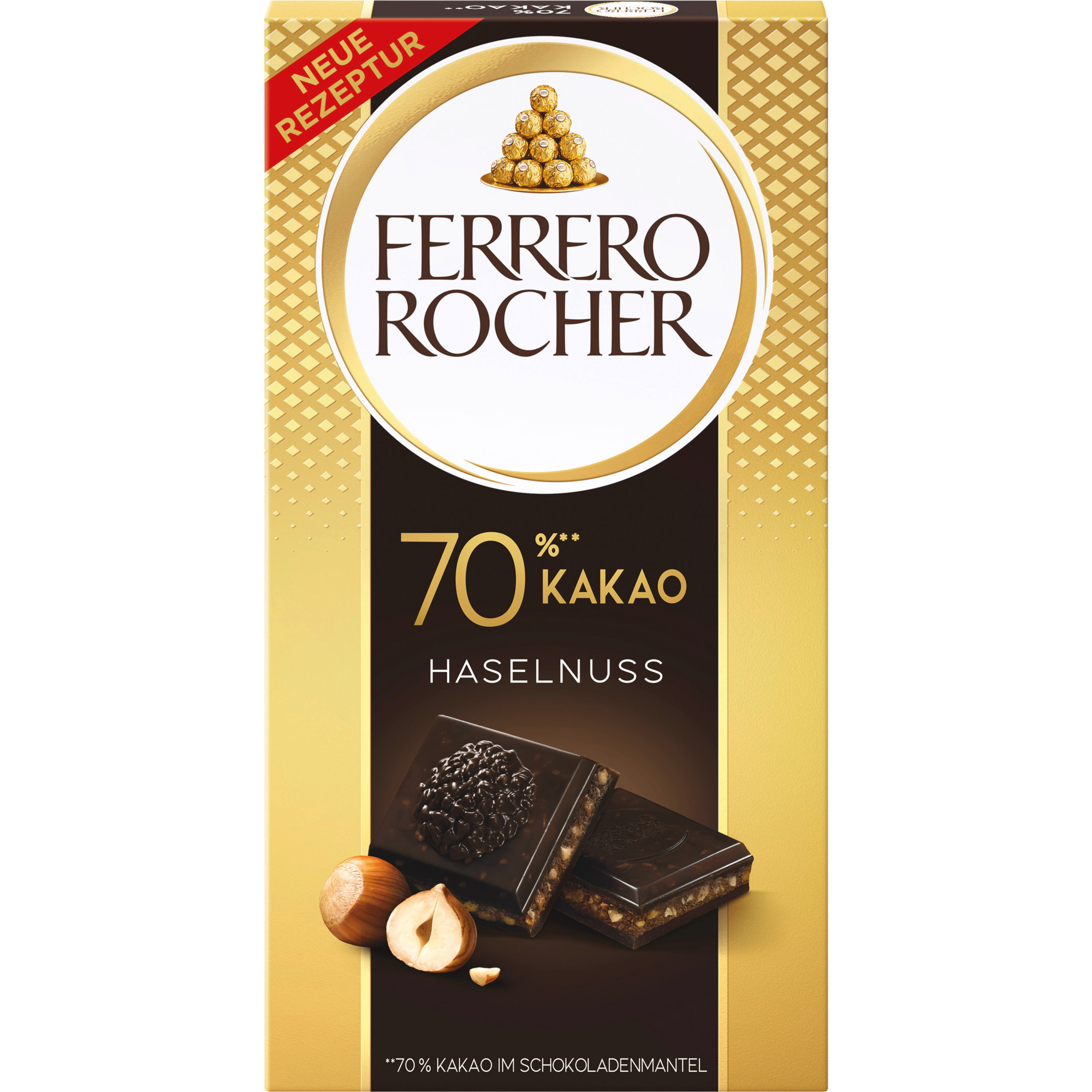 Ferrero Tafelschokolade 90g, Rocher Dark