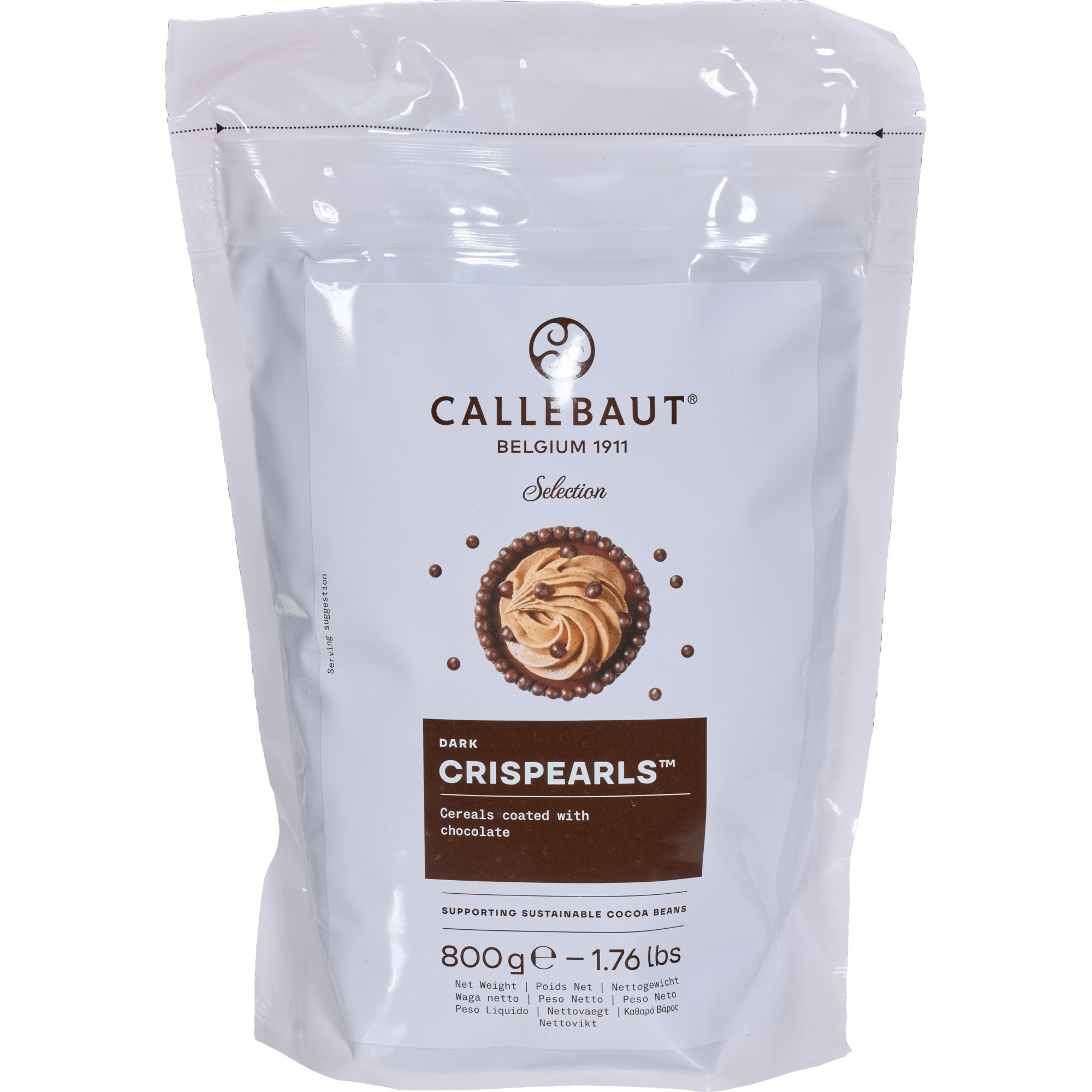 Calleb. Crispearls dunkel 800g