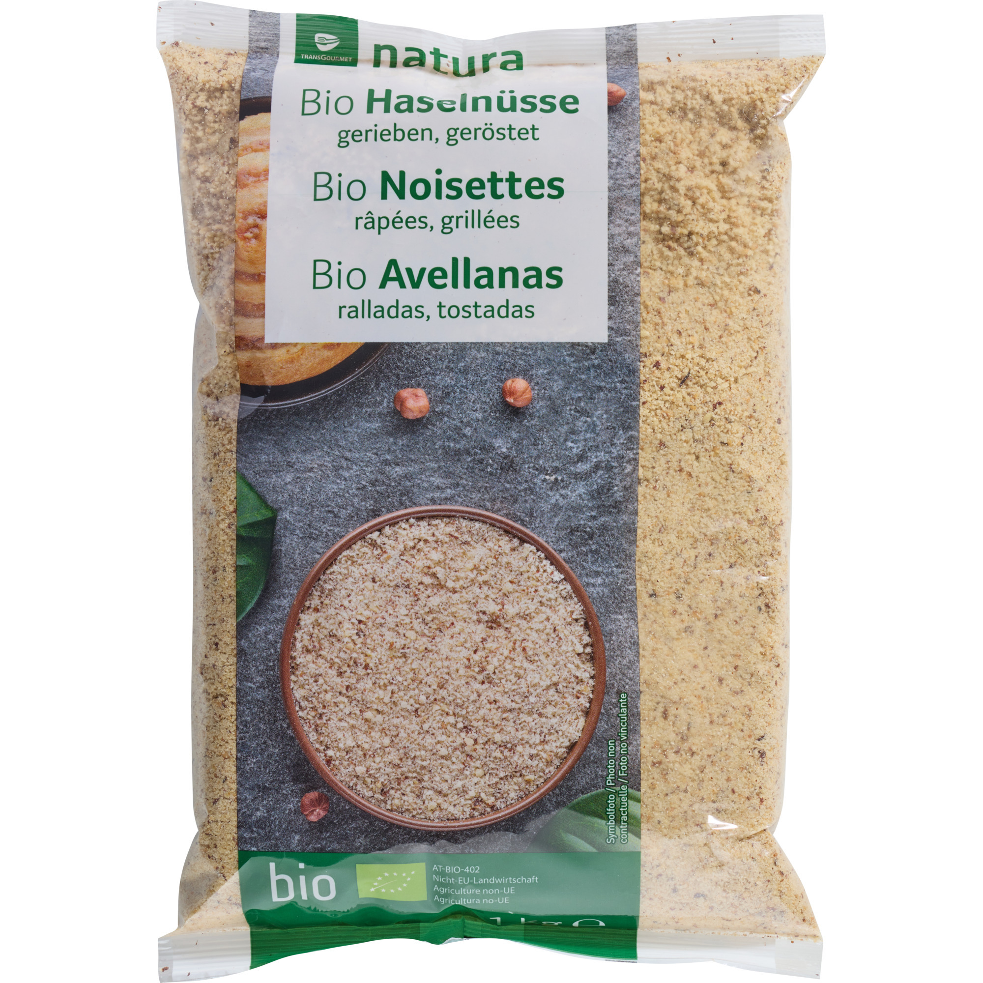 Natura Bio Haselnüsse gerieben 1kg