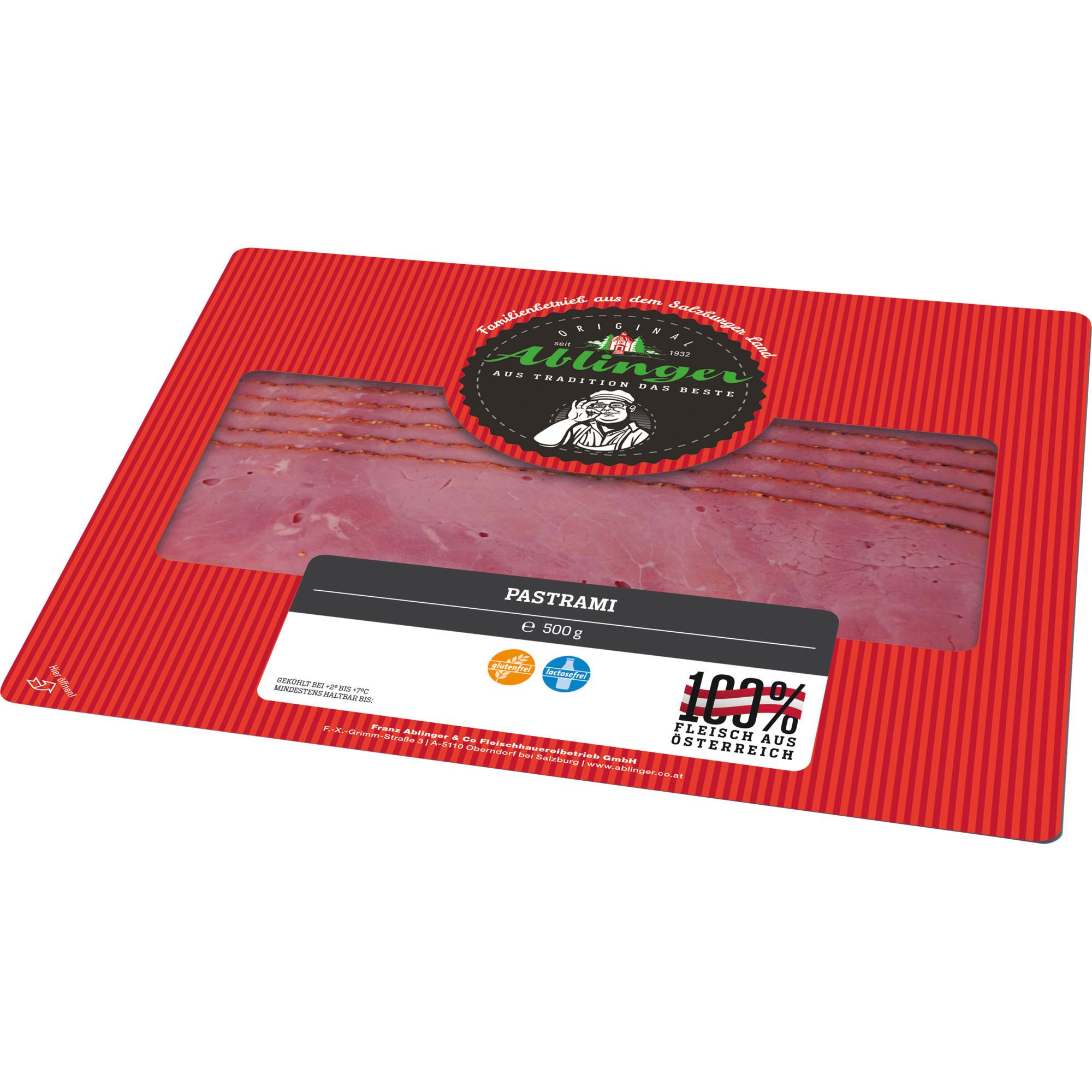 Abl. Pastrami geschn. 500g