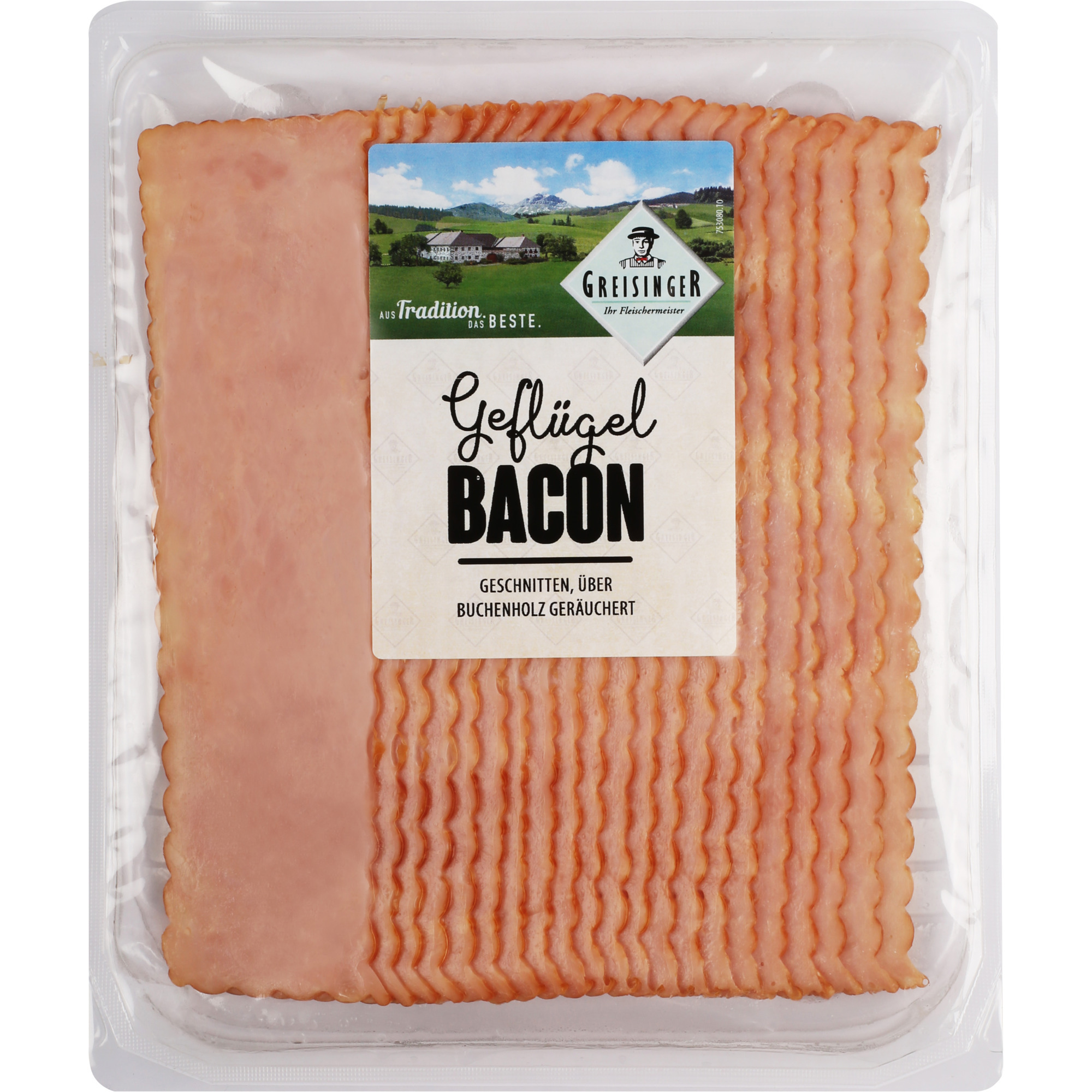 Greis. Geflügel Bacon ges. 300g