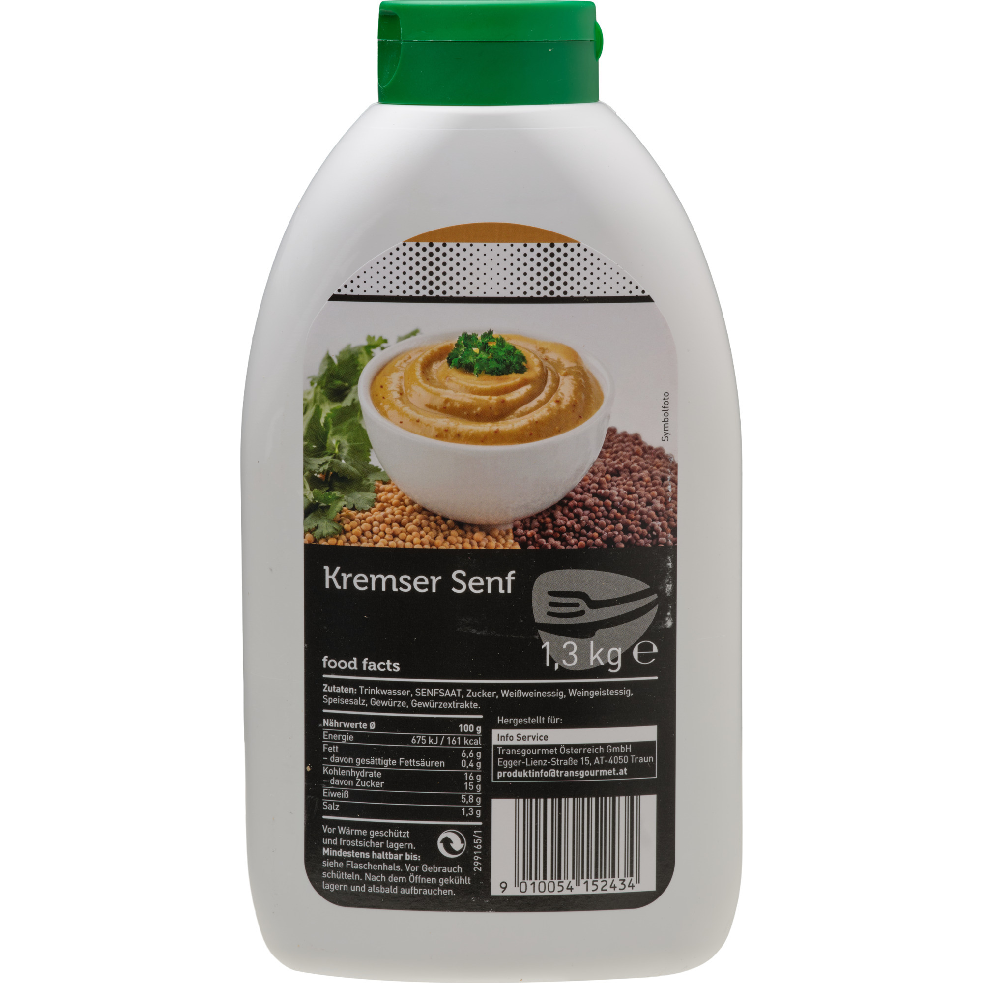 Quality Kremser Senf 1,3kg