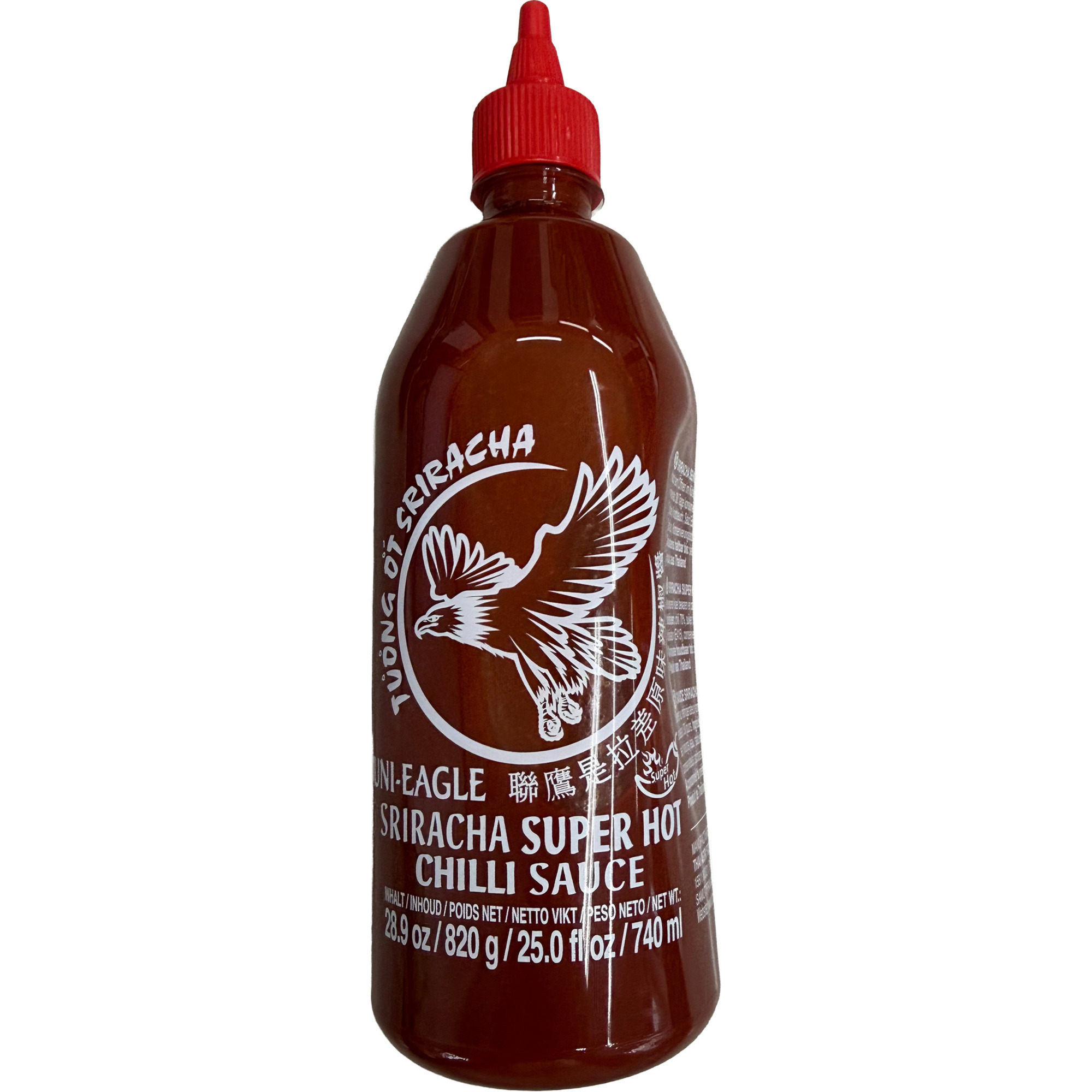 UniEagle Sriracha Sauce 740ml,super hot