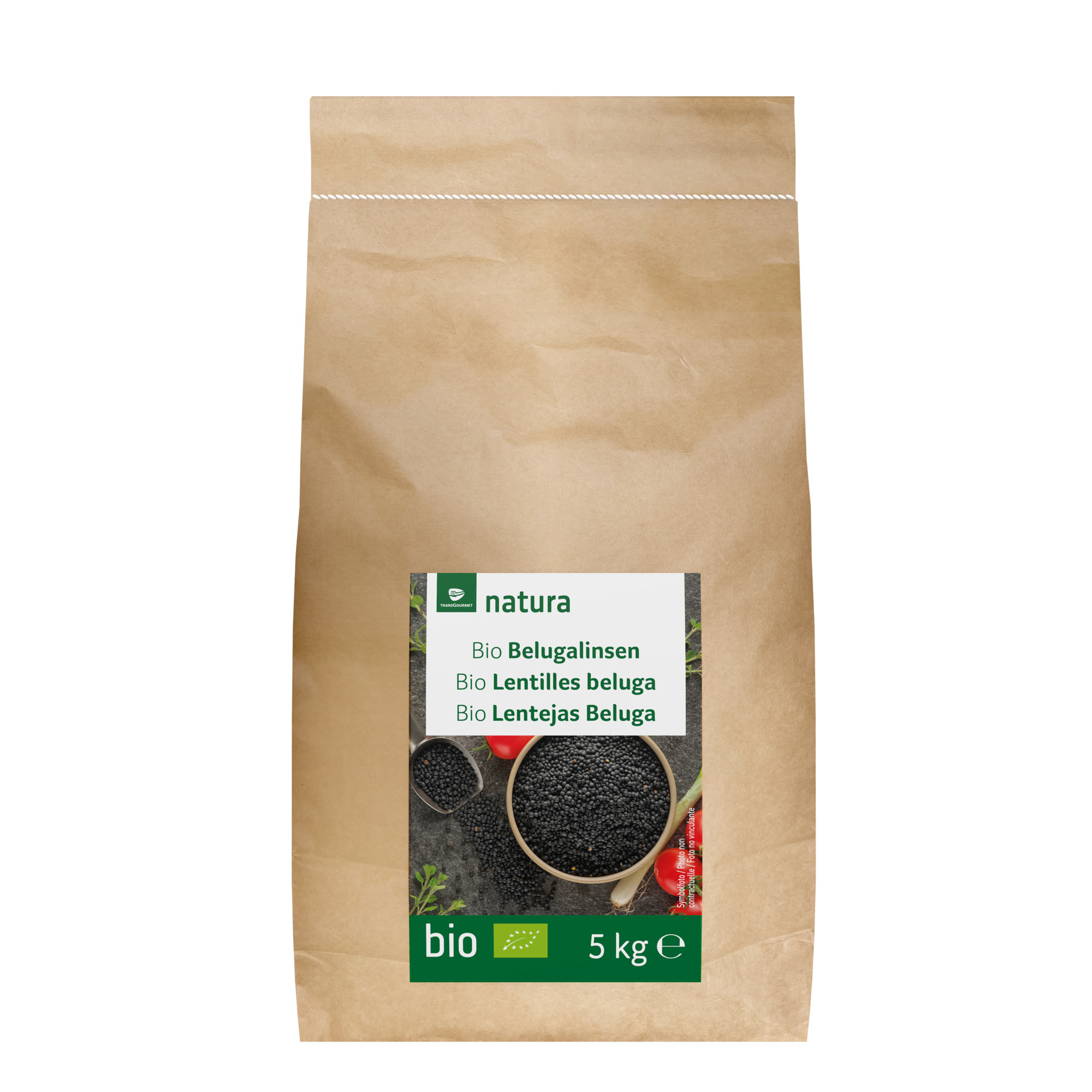 Natura Bio Belugalinsen schwarz 5kg
