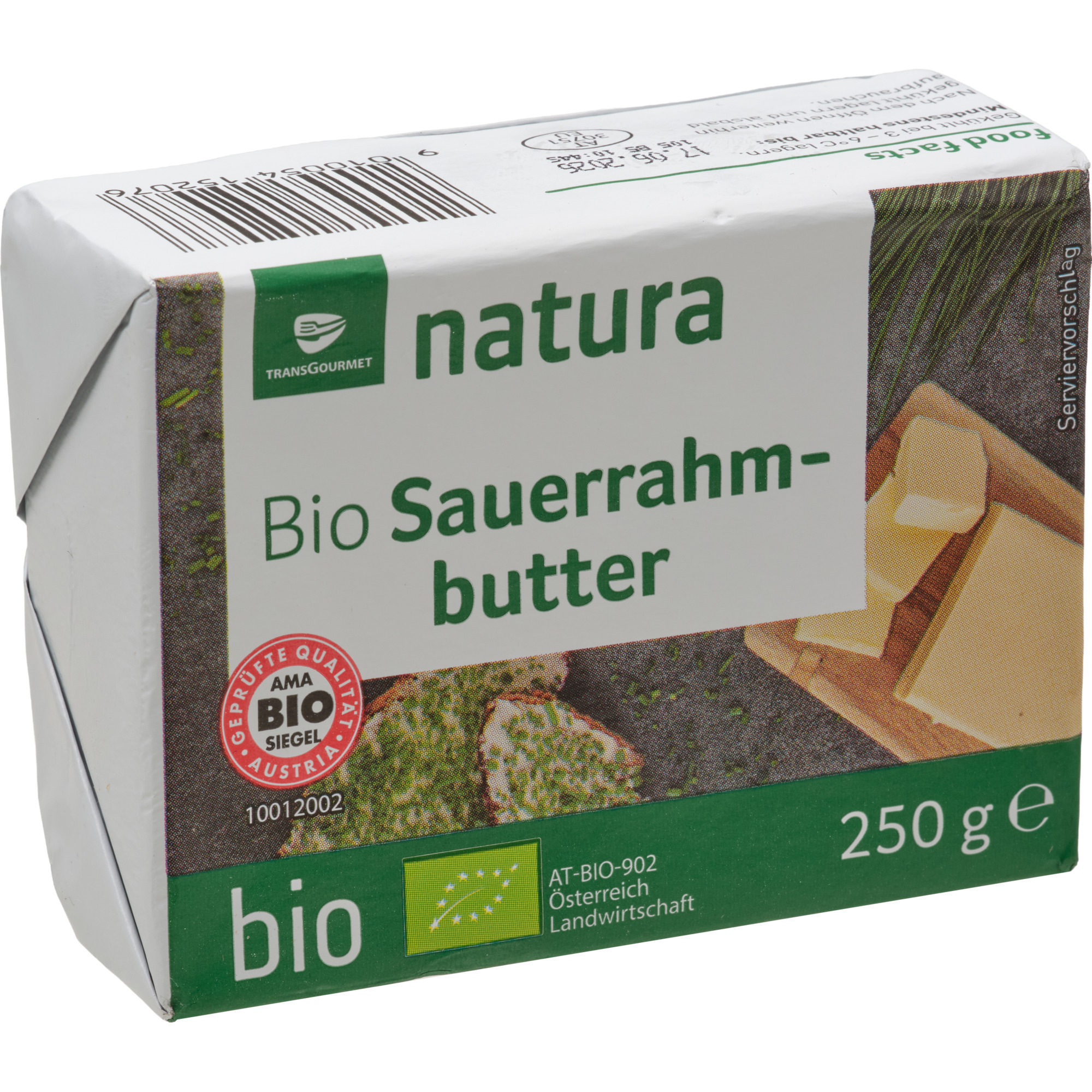 Natura Bio Sauerrahmbutter 250g