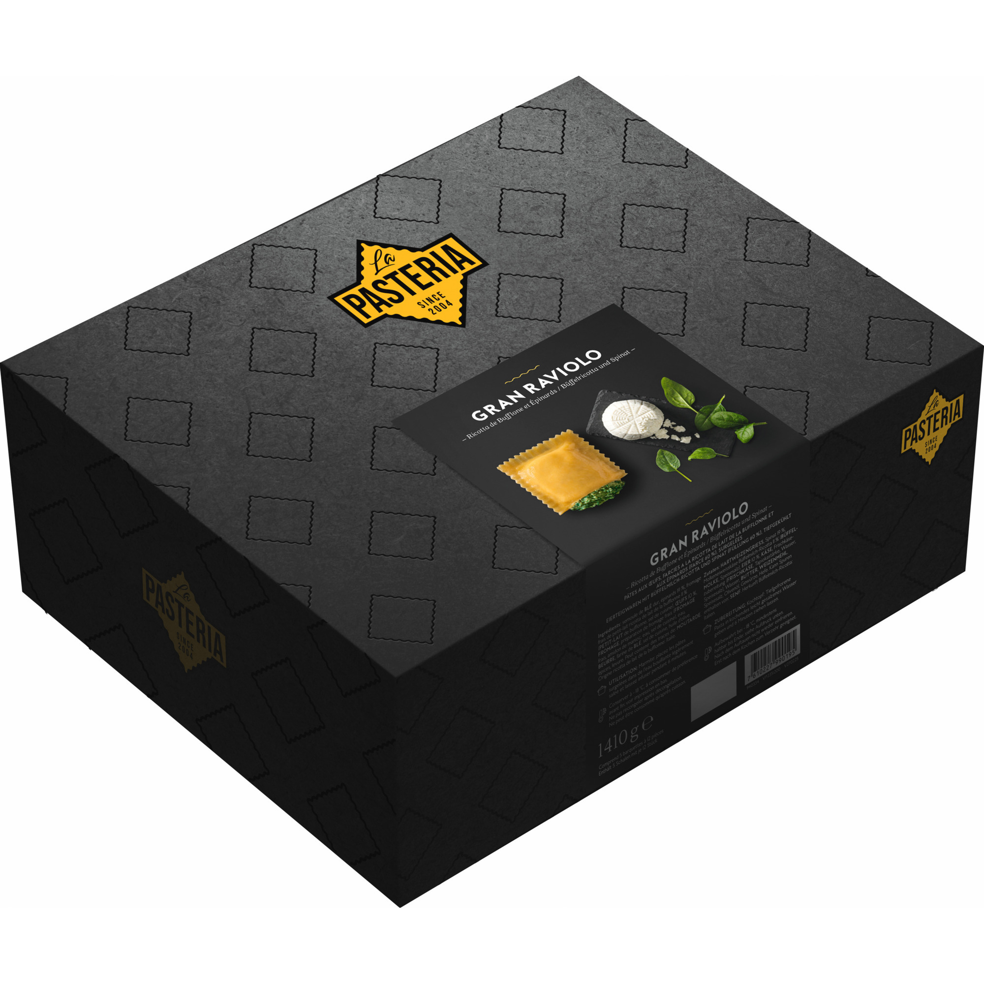 La Pasteria Büffelric./Spinat TK 1,41KG