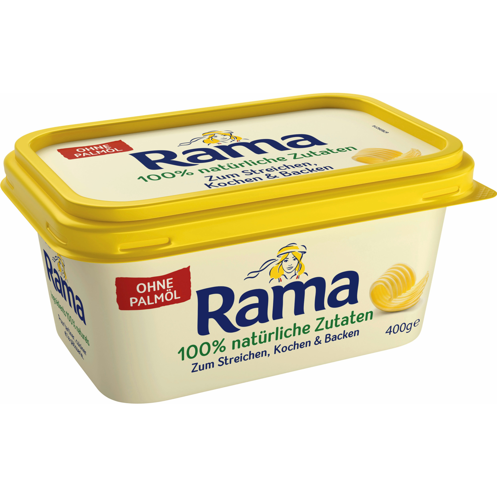 Rama Becher 100% pflanz. 400g
