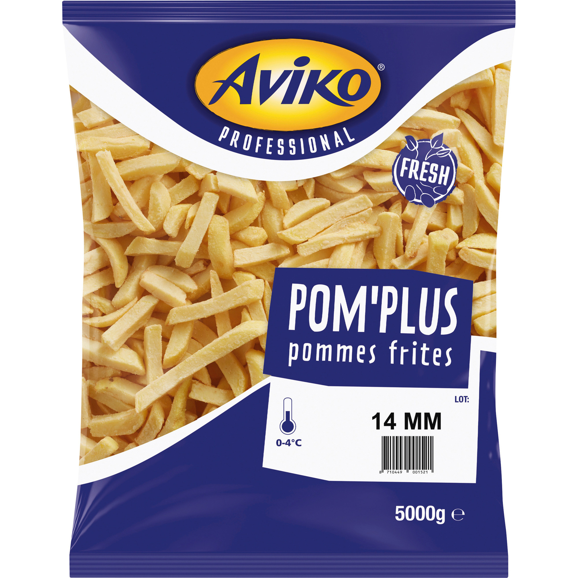 Aviko Pom Plus Frites 14mm Frisch 5kg