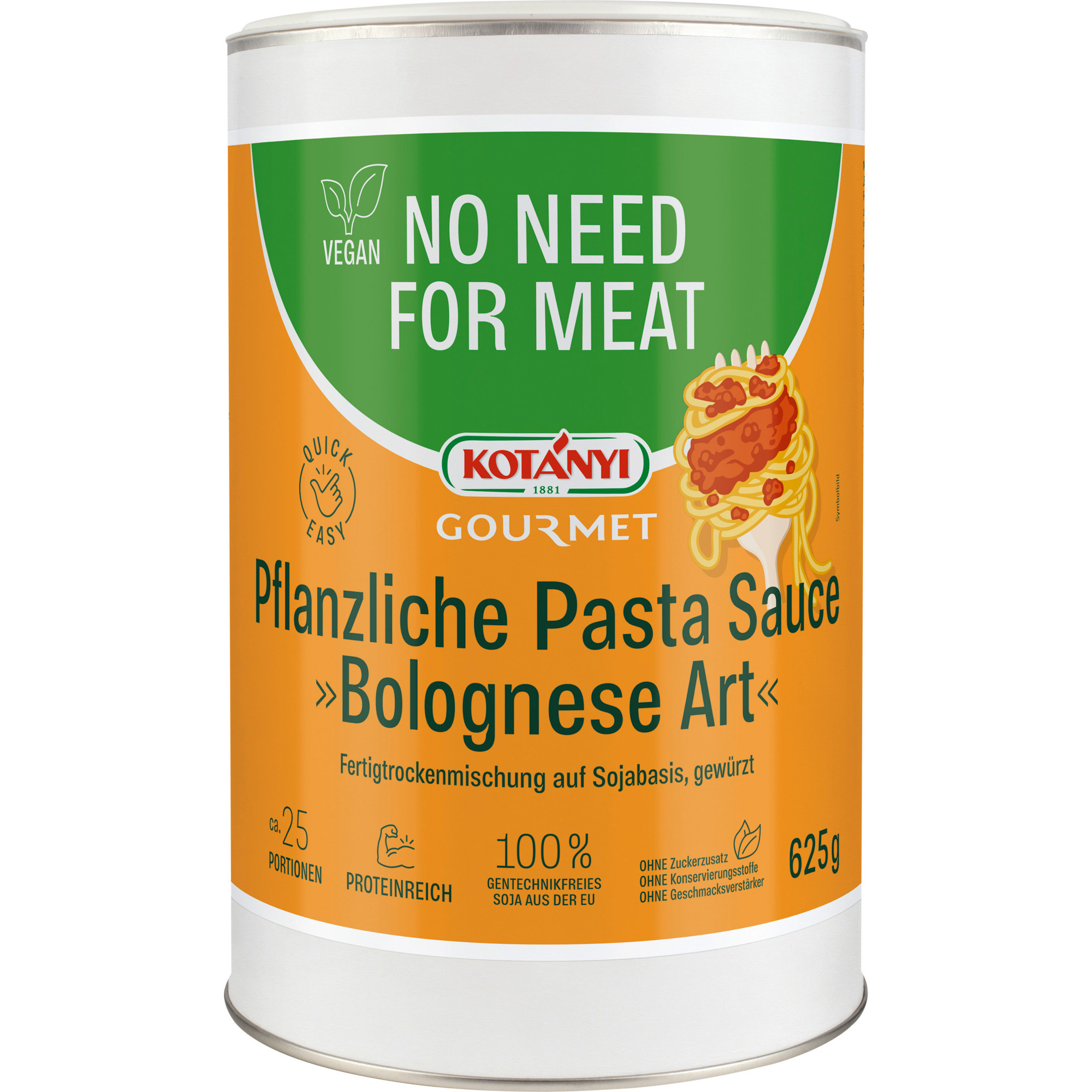 Kotanyi NNFM pfl. Pasta Bolognese 1690ml